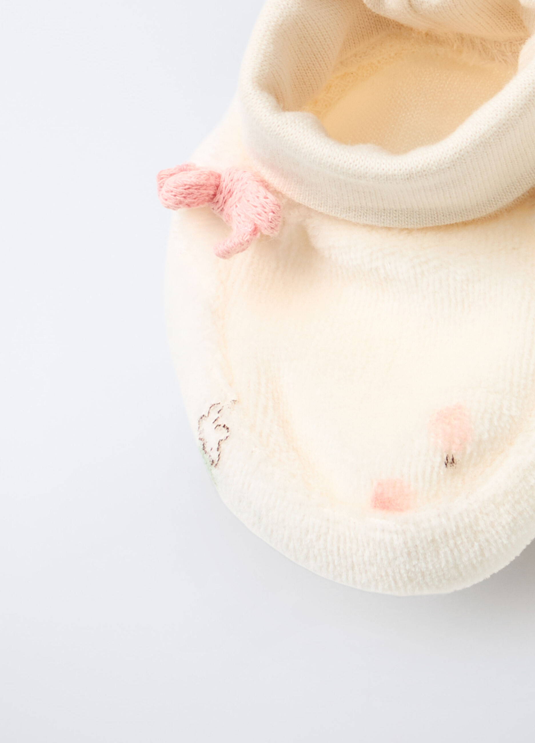 Set velour in puro cotone neonata_2
