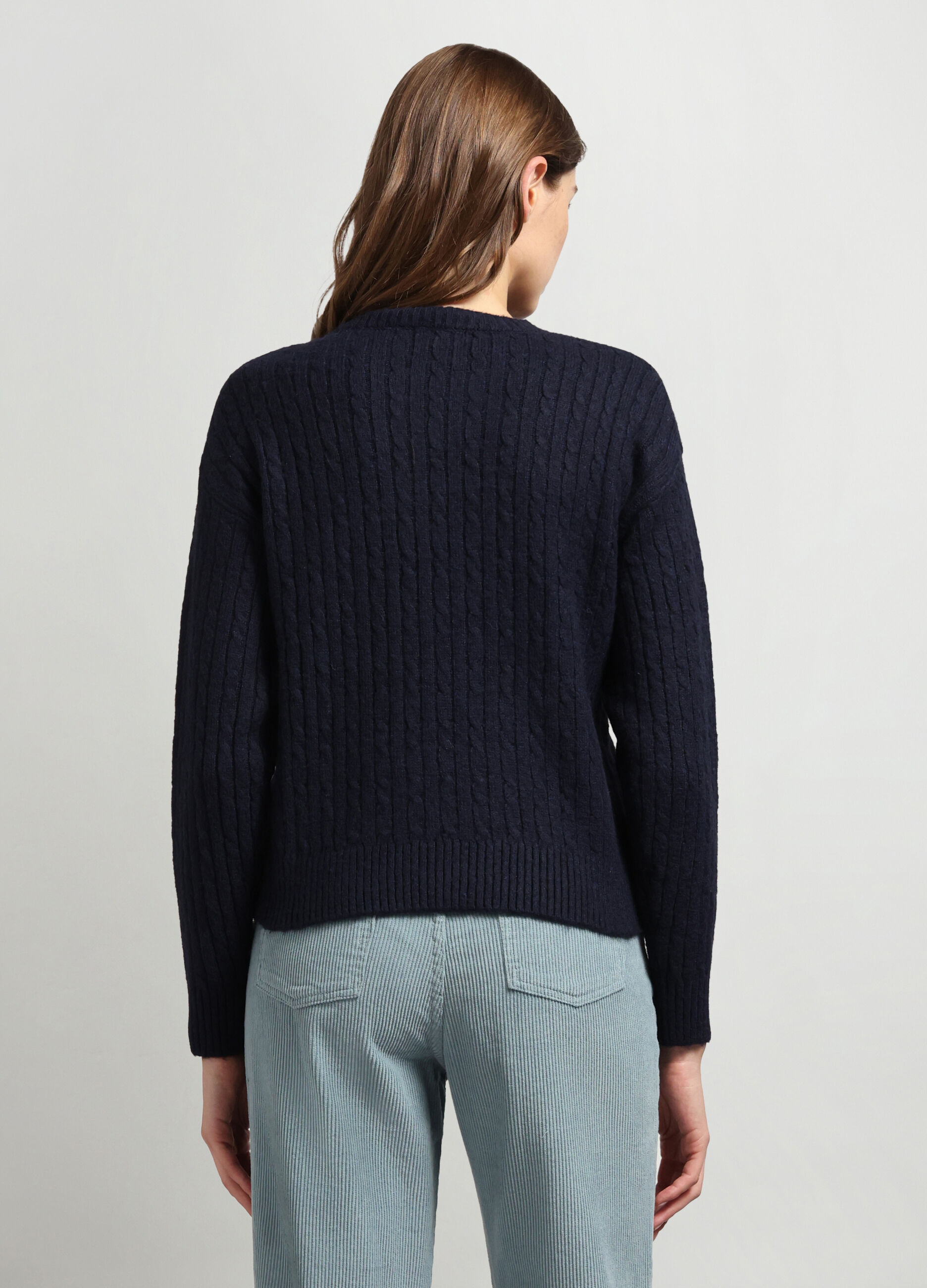 Girocollo tricot misto lana donna_1
