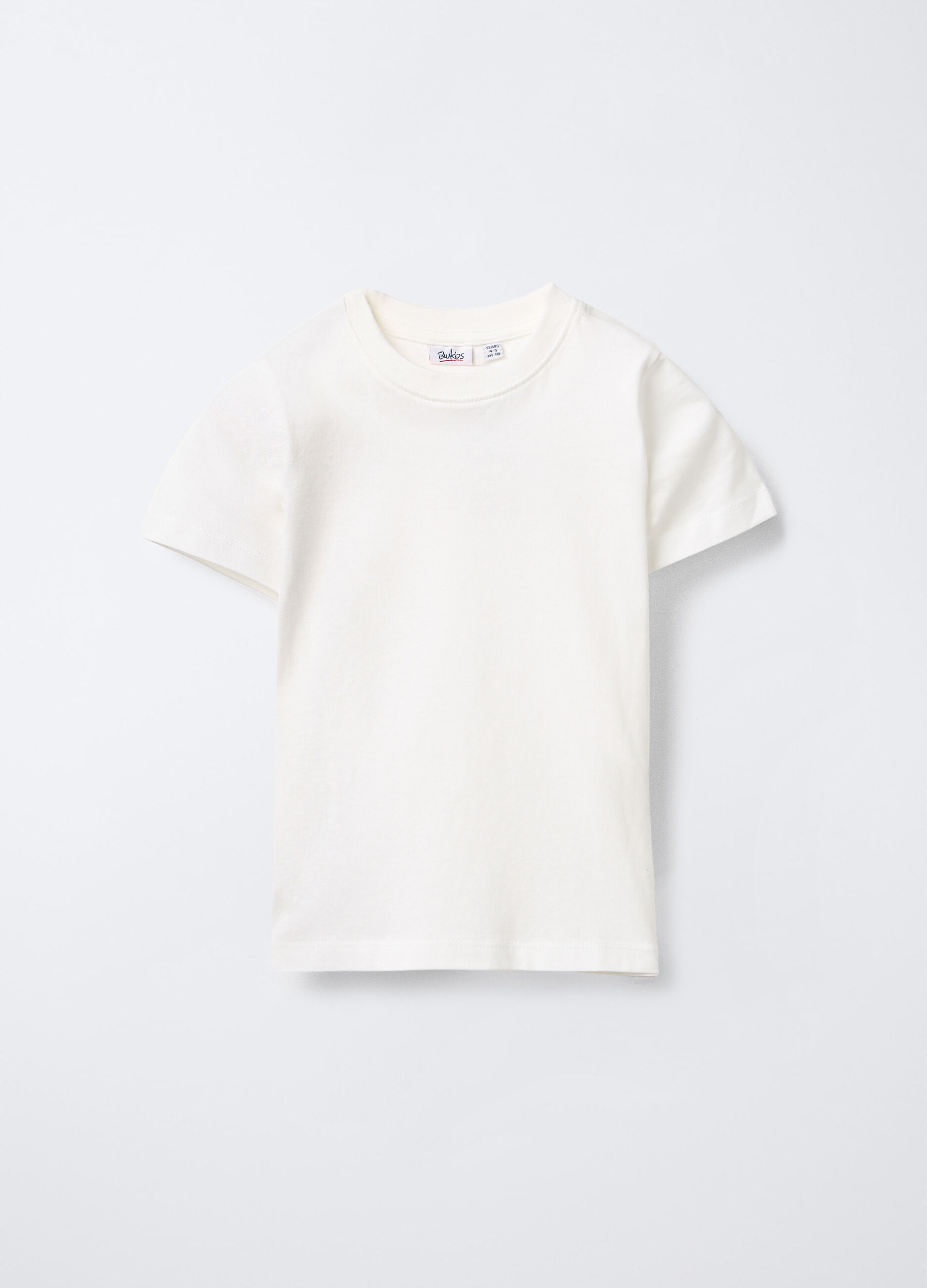 T-shirt in jersey di puro cotone bambino_0