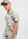 Camicia a maniche corte con stampa uomo_3