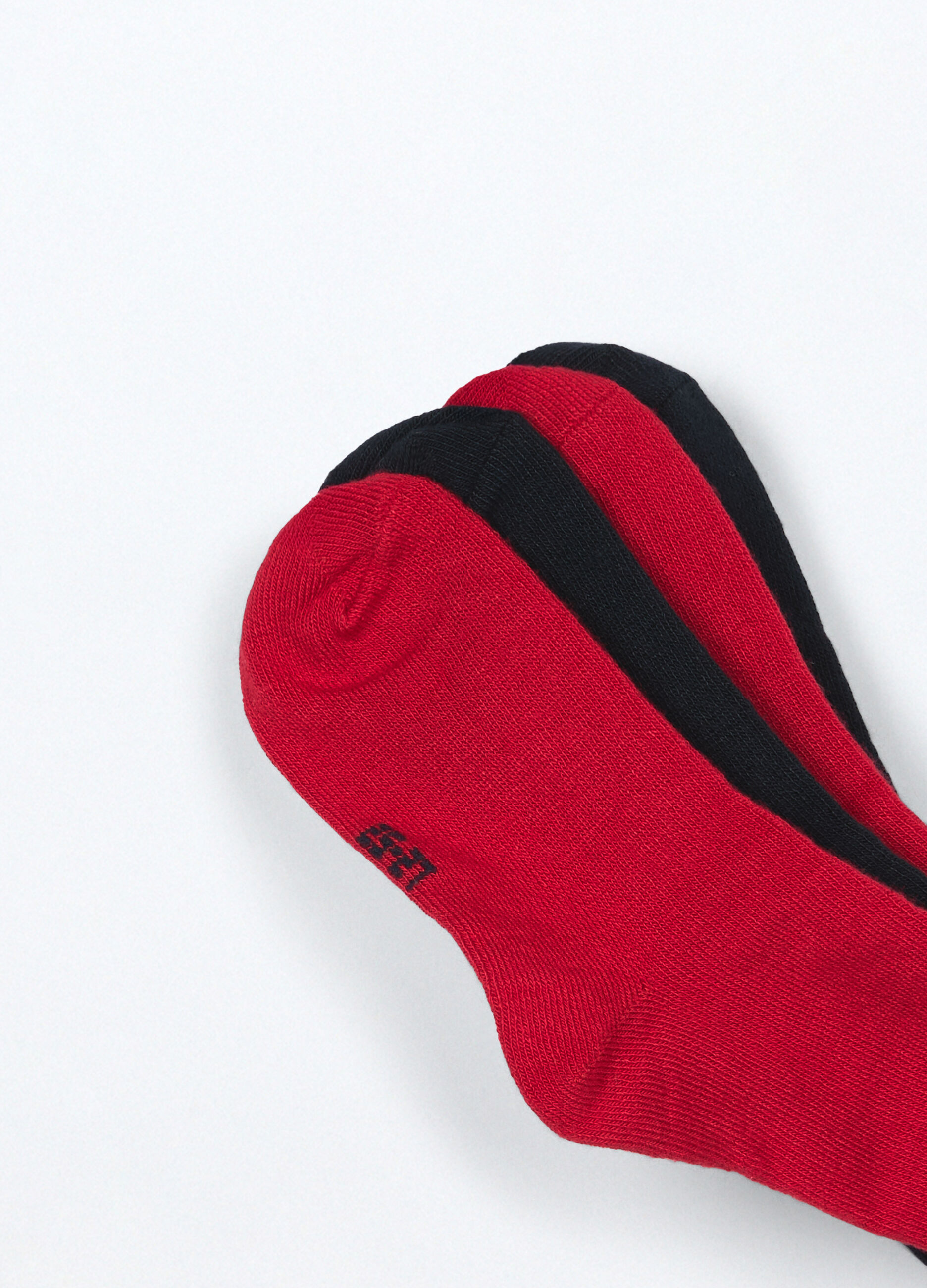 Pack 2 calze lunghe in viscosa di bamboo stretch bambina_2