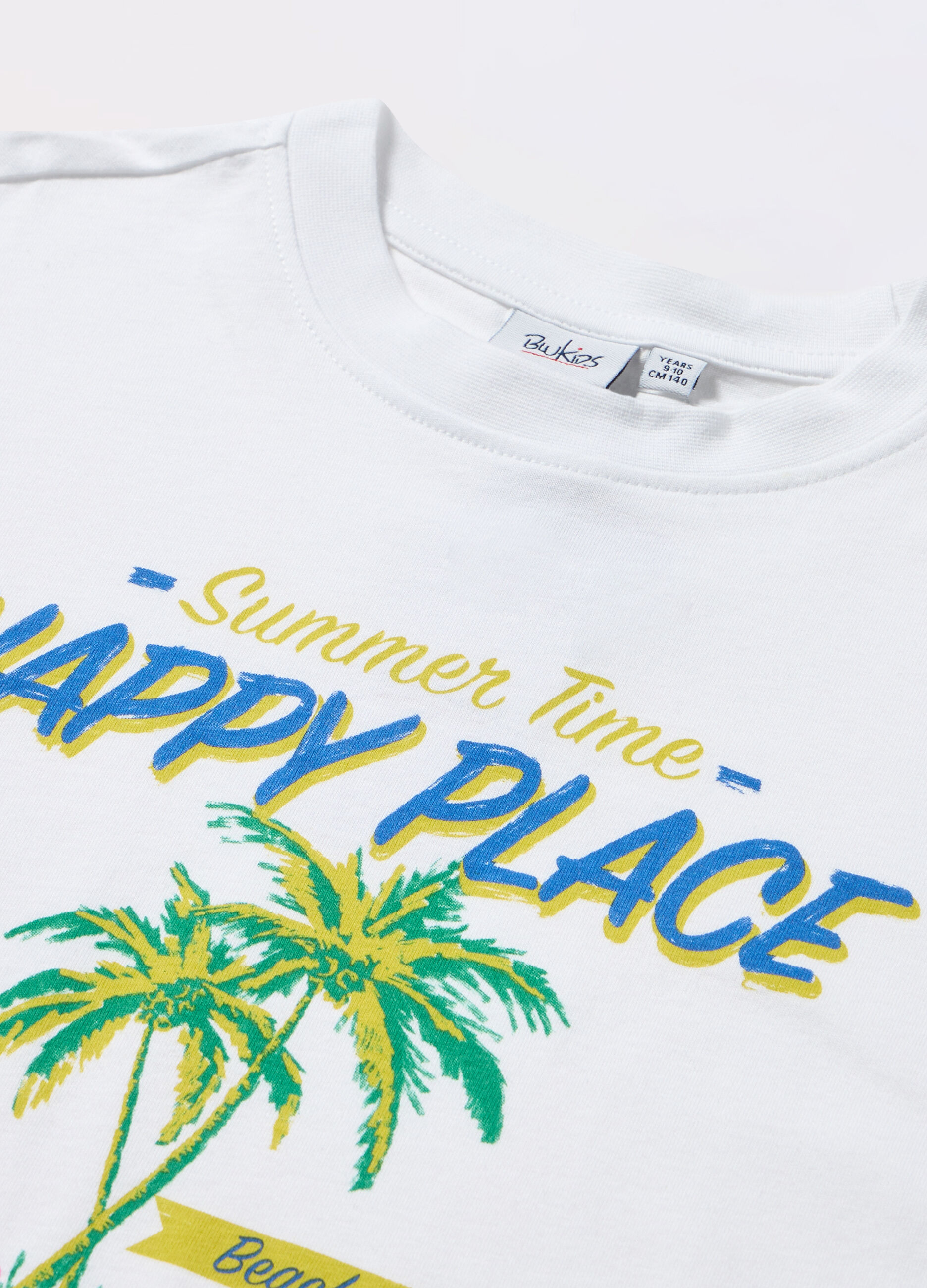 T-shirt in jersey di puro cotone ragazza_1