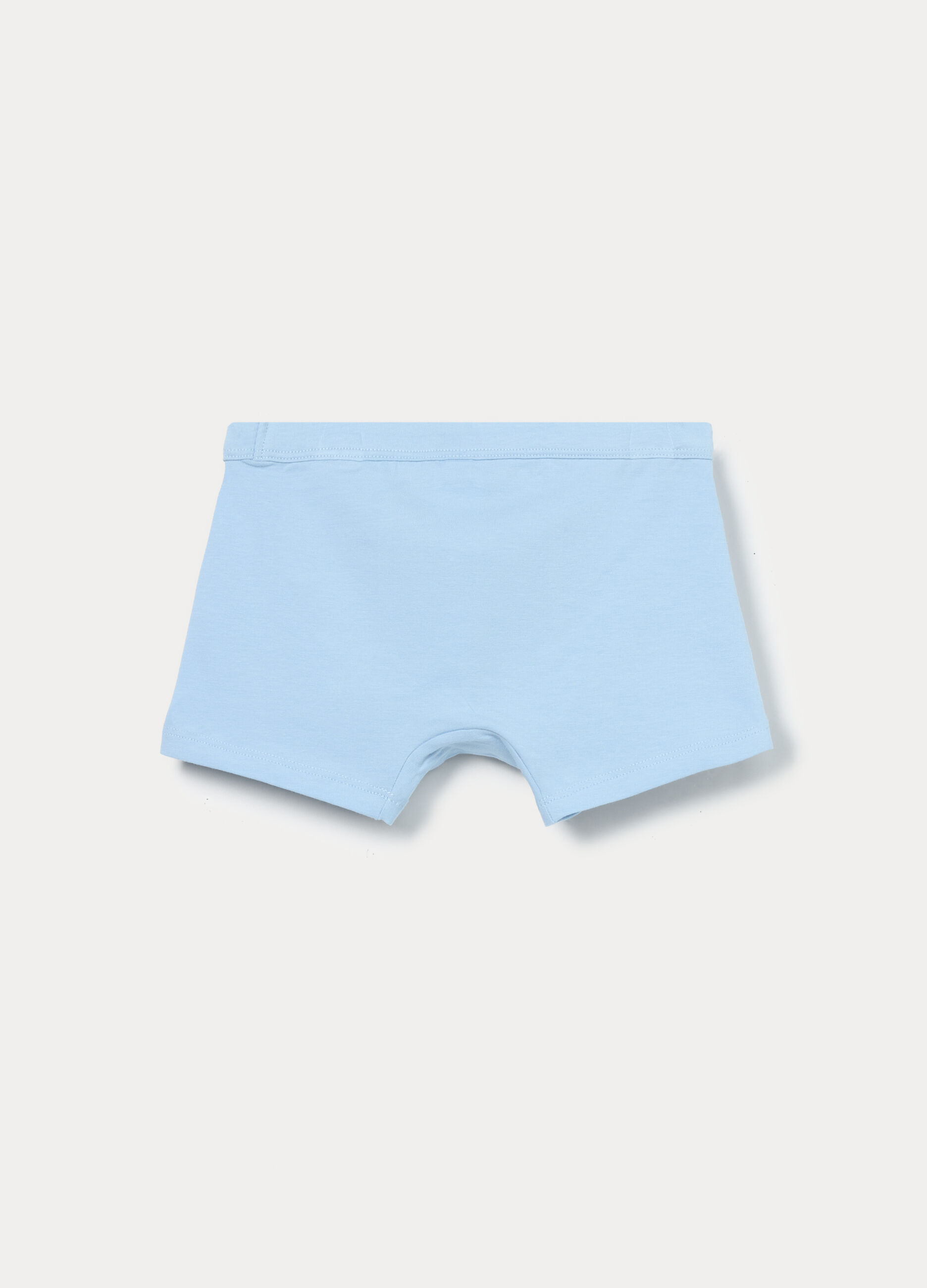 Boxer in jersey di cotone stretch bambino_1