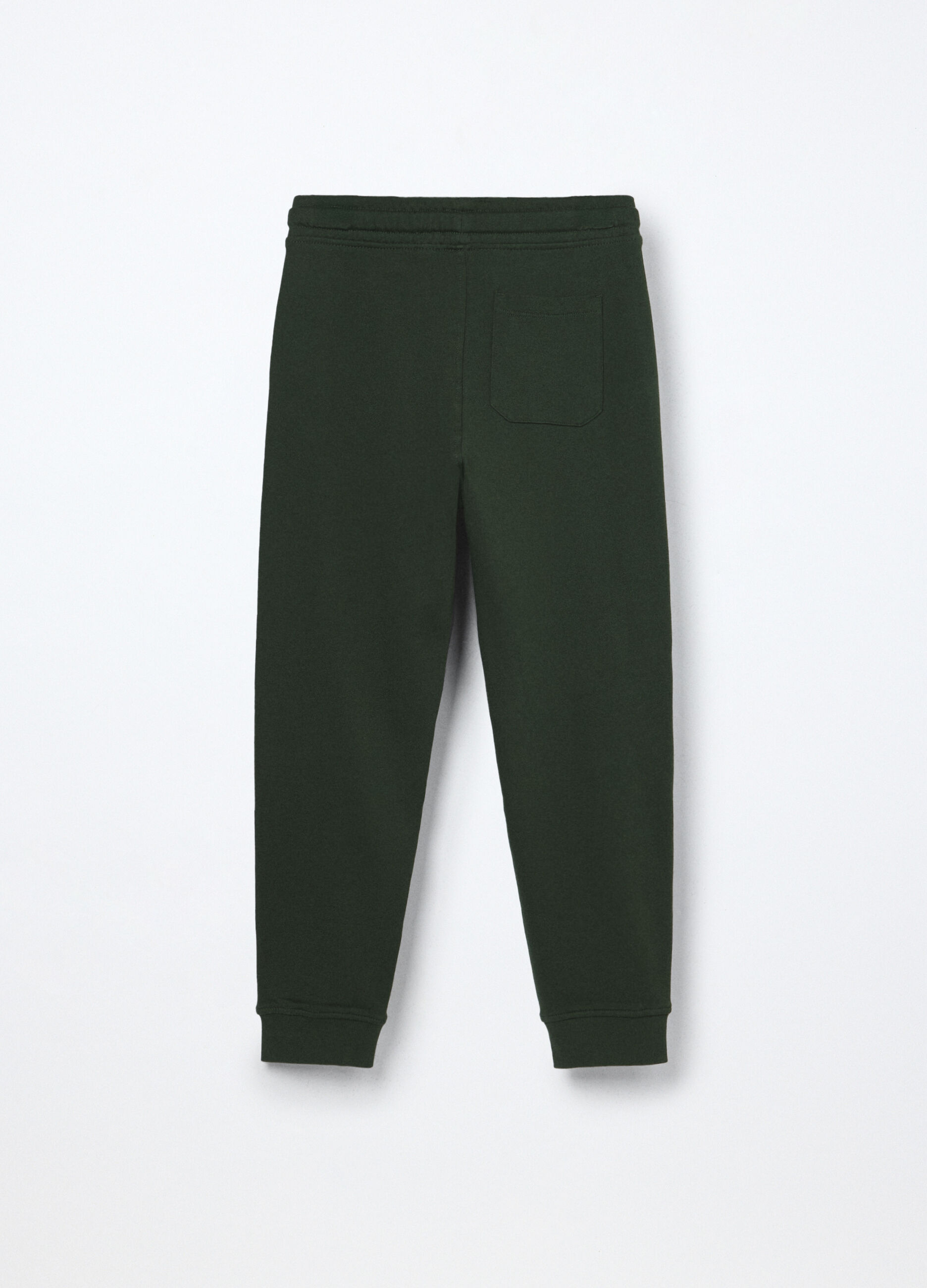 Jogger in french terry di puro cotone ragazzo_1