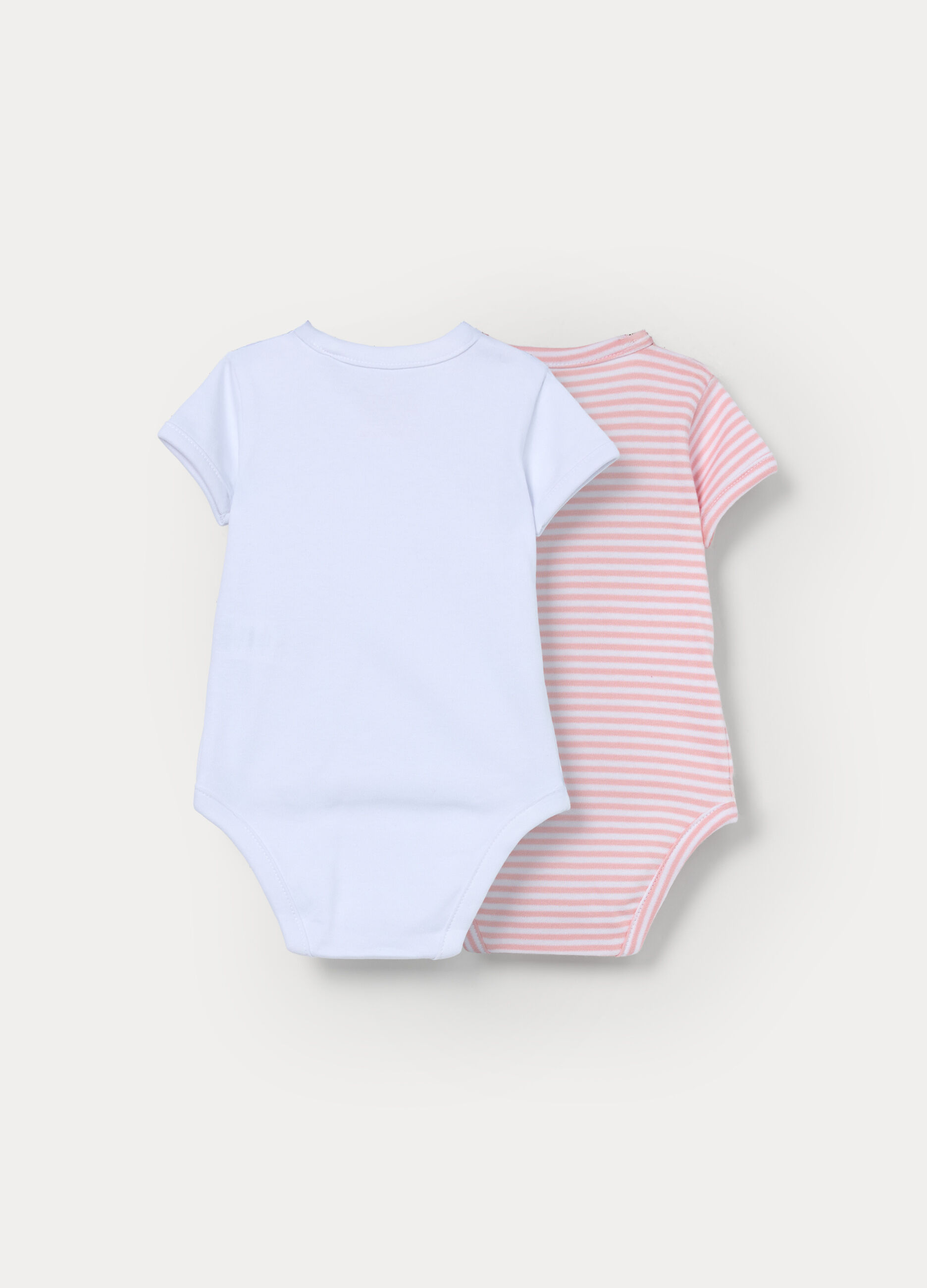 Pack 2 body in interlock di puro cotone neonata_1