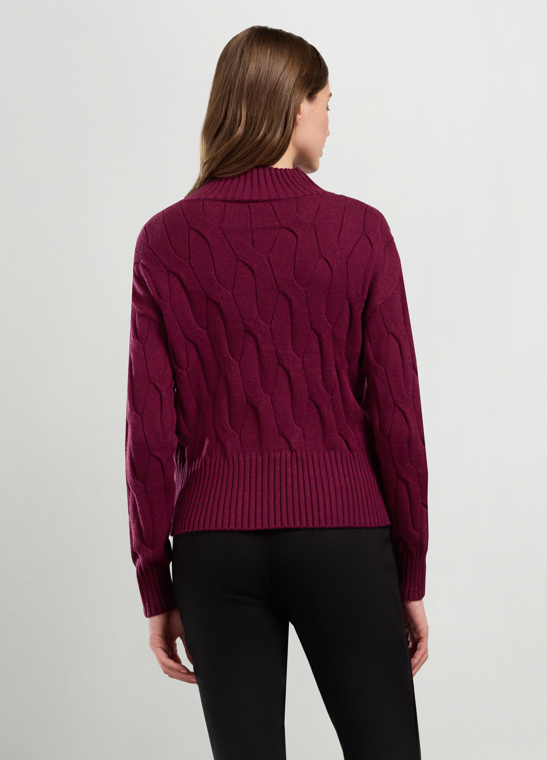 Pullover misto viscosa donna_1