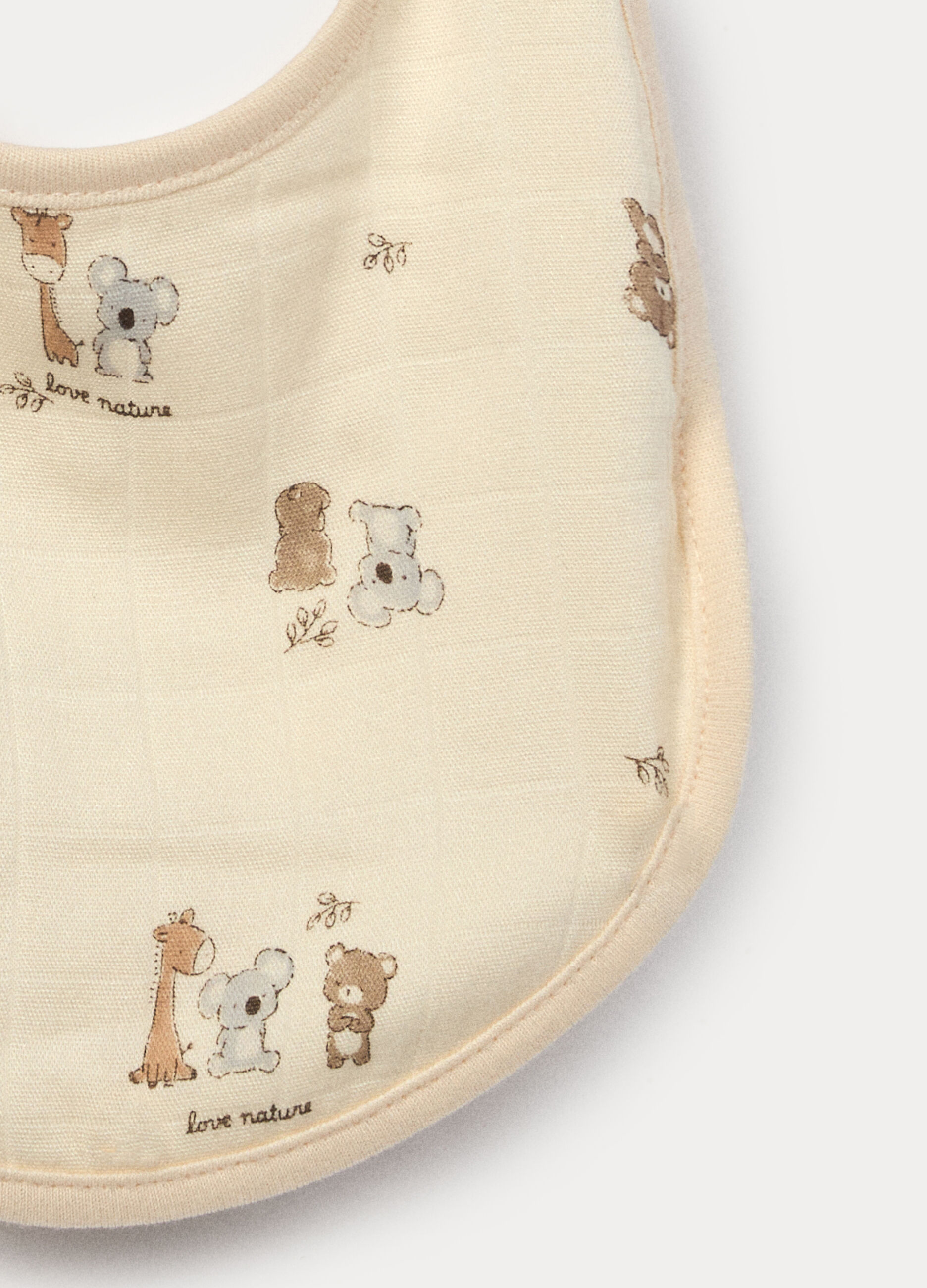 Pack 2 bavaglini in viscosa di bamboo misto cotone _2