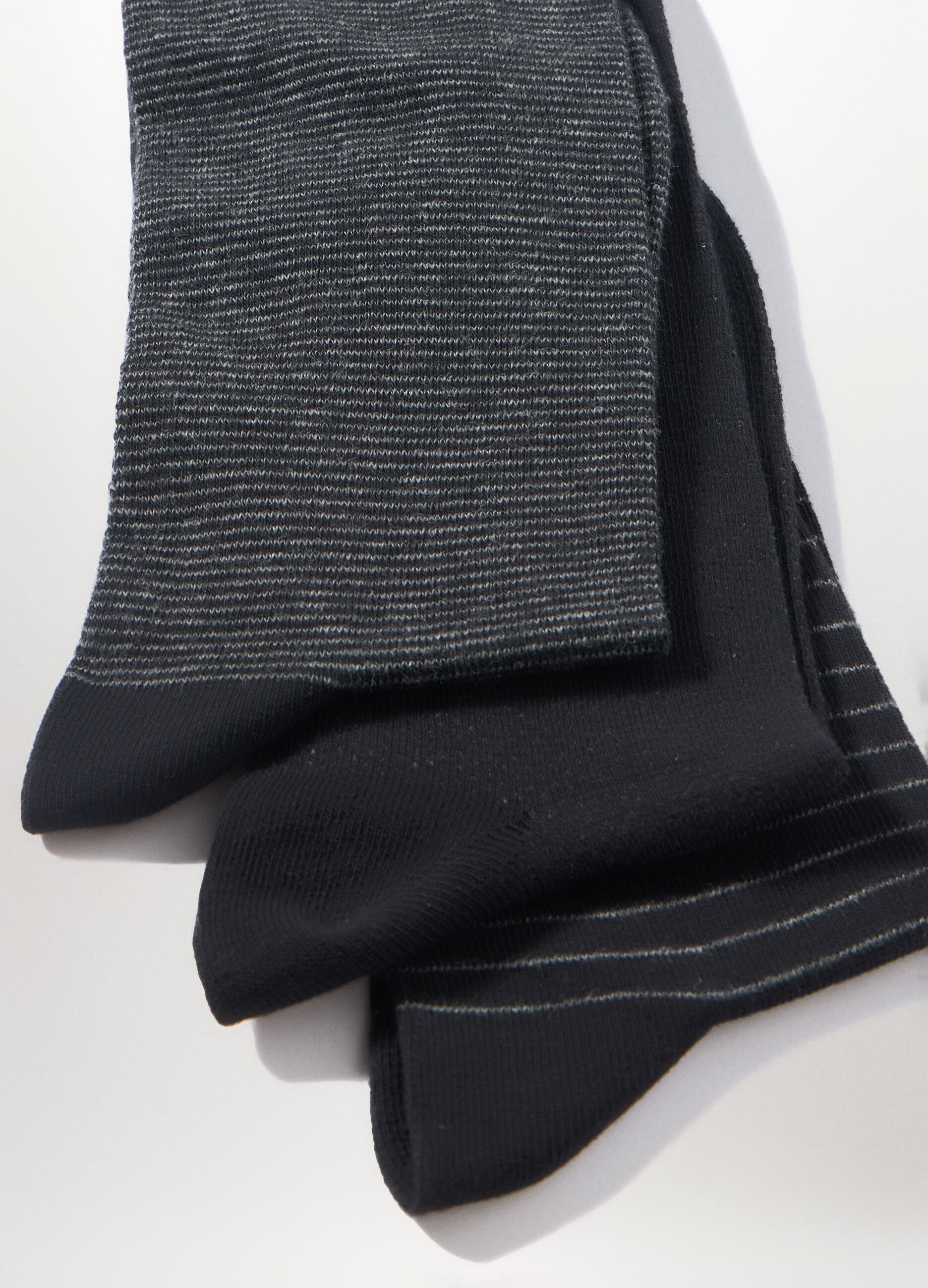 3 Pack calze lunghe in misto cotone uomo_1