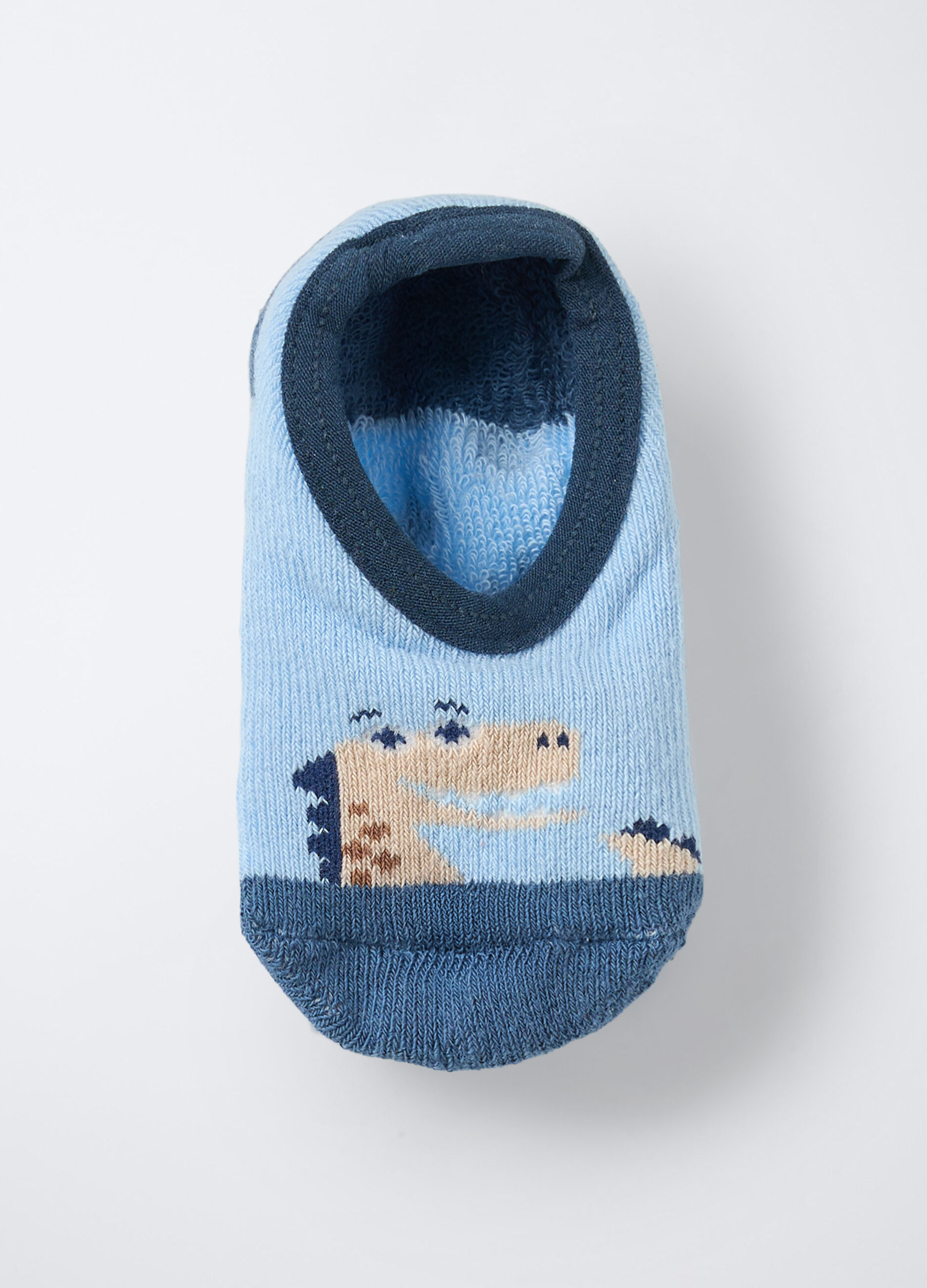 Scarpine in spugna misto cotone stretch neonato_2