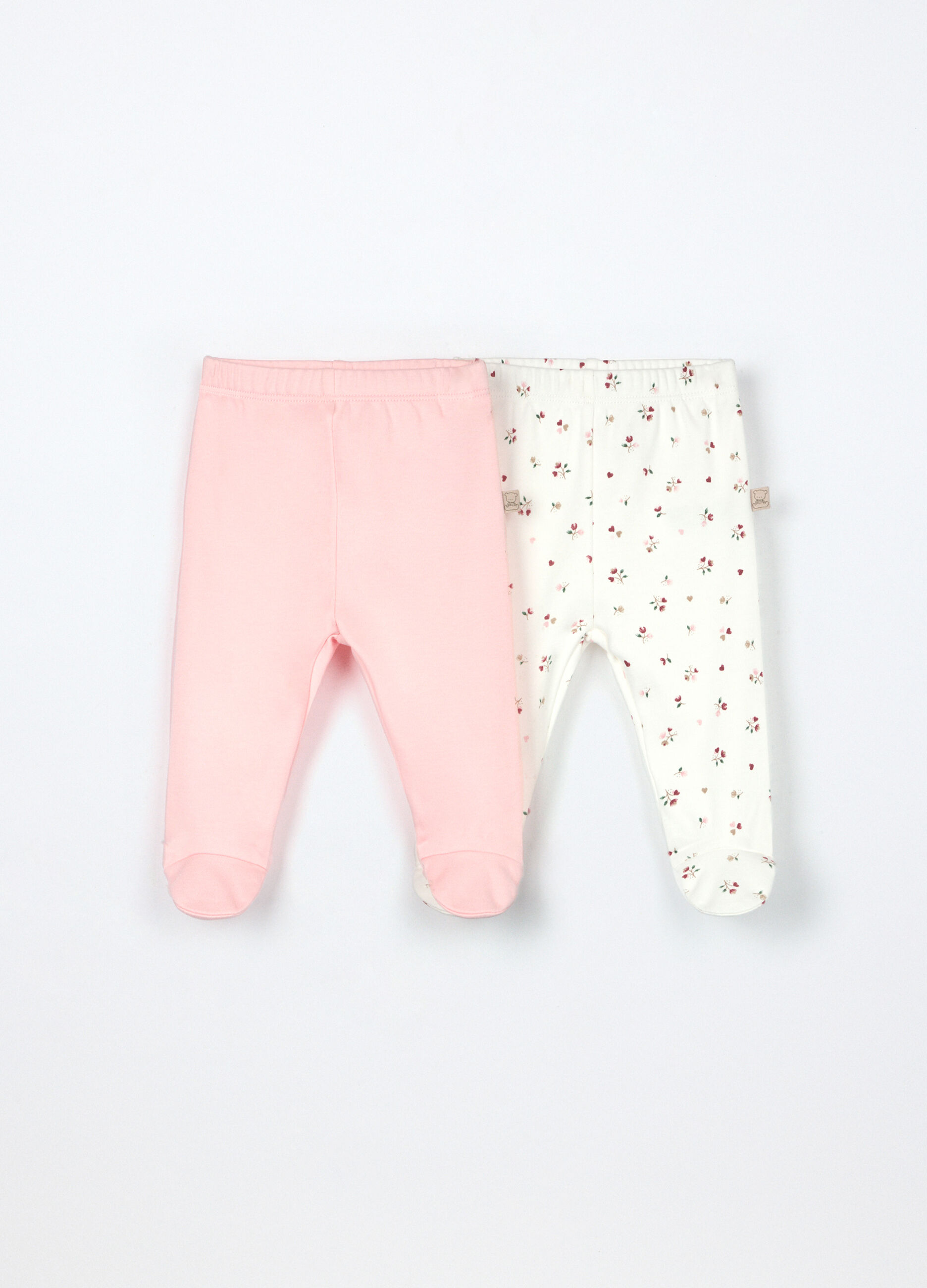 Pack 2 ghettine in interlock di puro cotone_0