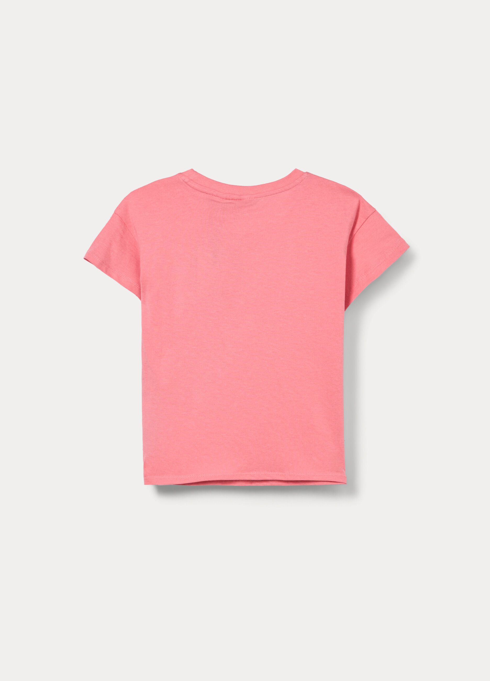 T-shirt in jersey di puro cotone bambina_1