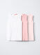 Pack 3 canotte in costina di puro cotone _0