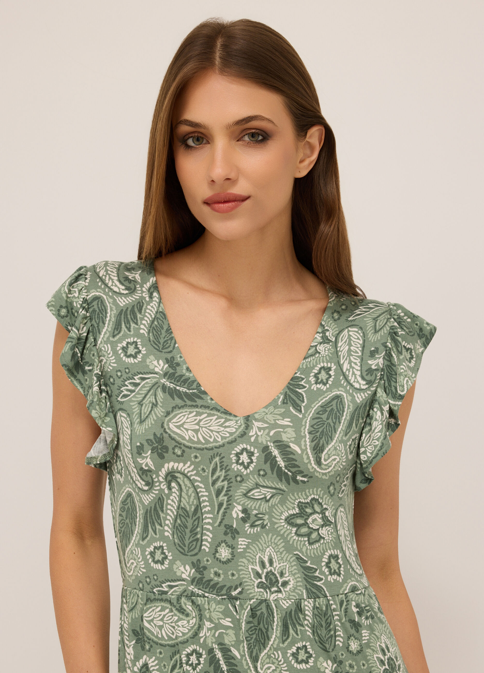 Abito in viscosa stretch donna_2