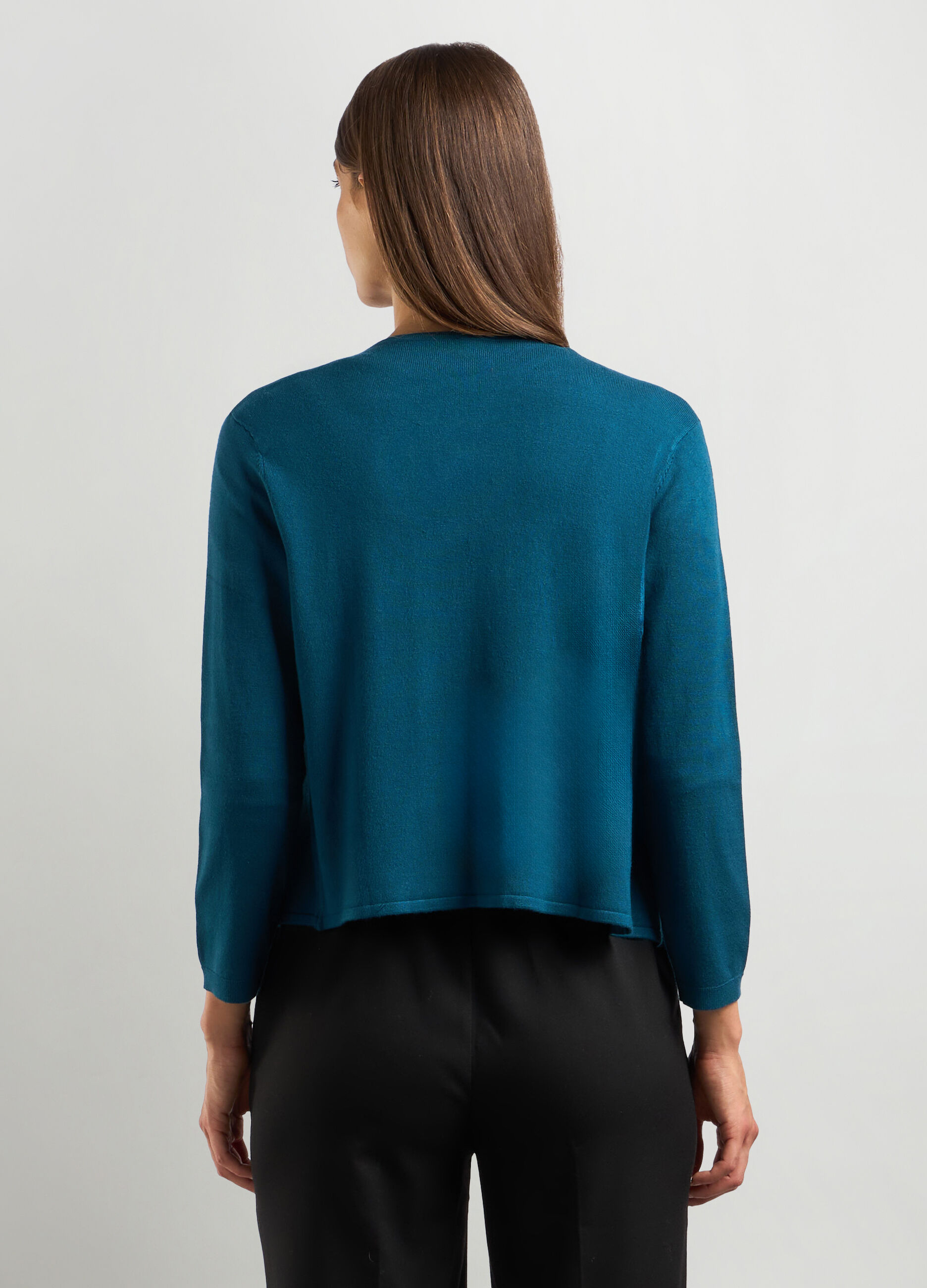 Cardigan coprispalle in misto viscosa donna_1