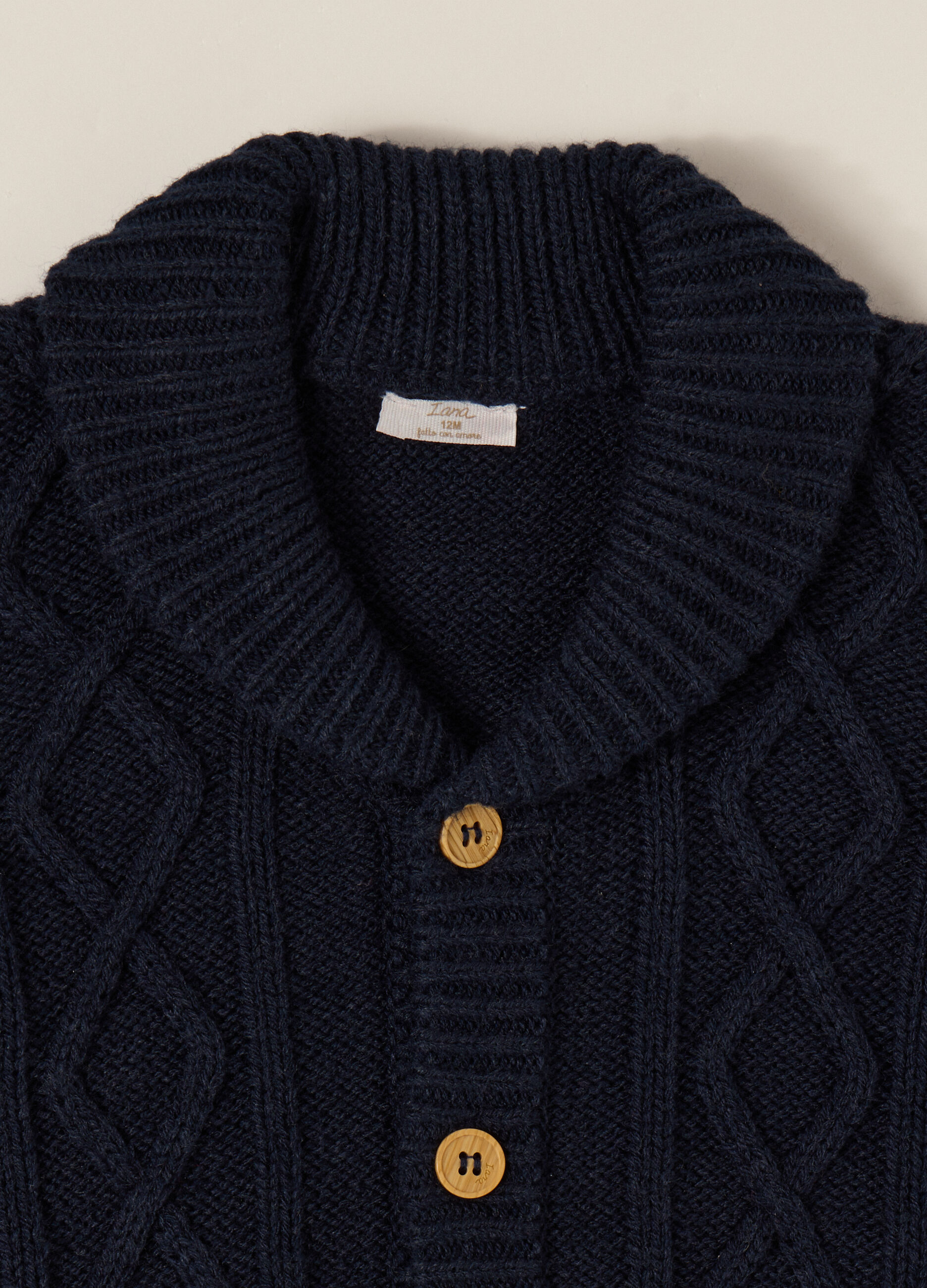 Cardigan tricot misto cotone IANA neonato_2