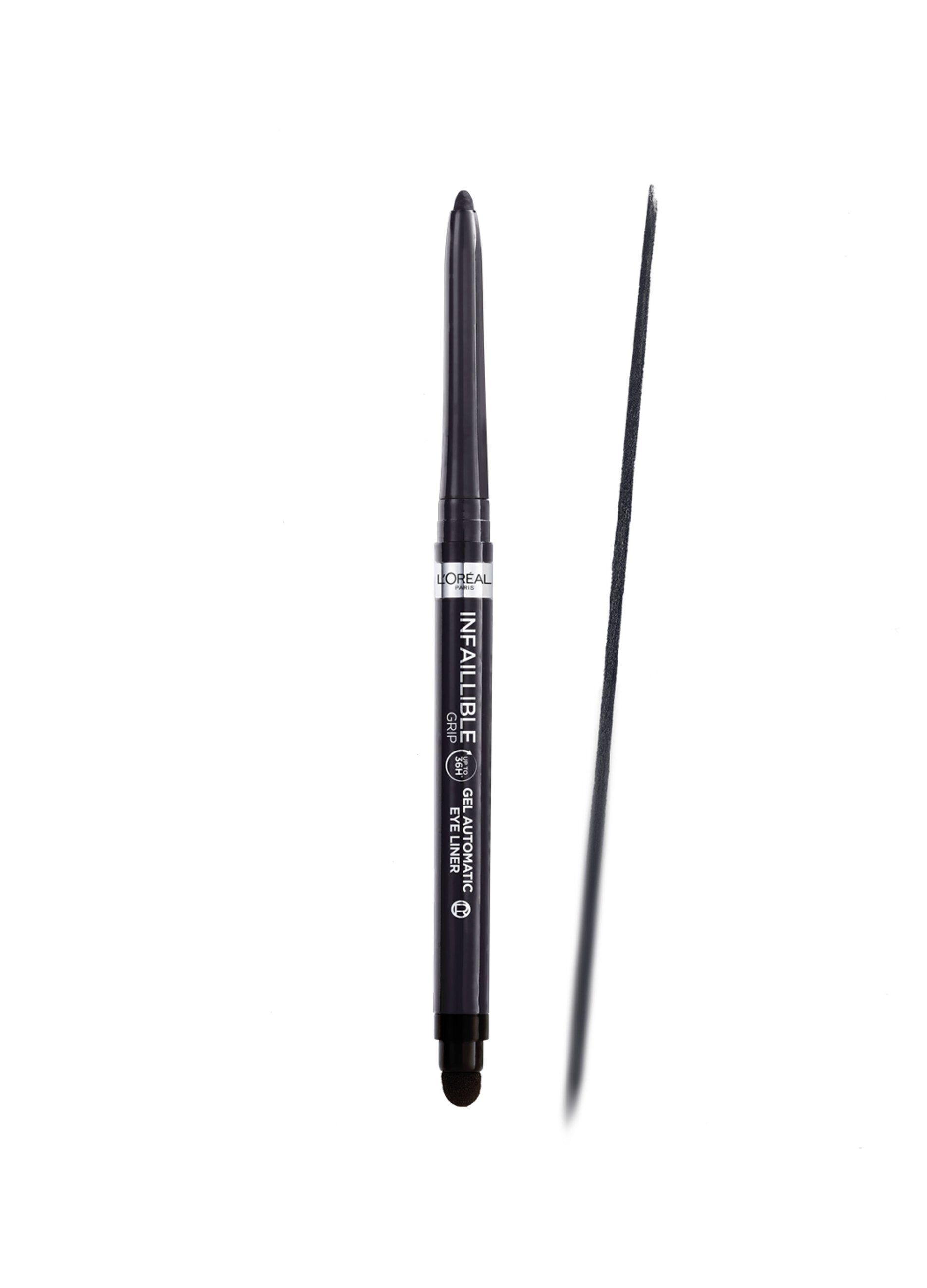 L'Oréal Paris Matita Automatica in Gel Infaillible 36H Grip Liner, Tratto Sfumabile a Lunga Tenuta, Waterproof, Formula in Gel, Tonalità: 03 Taupe Grey.