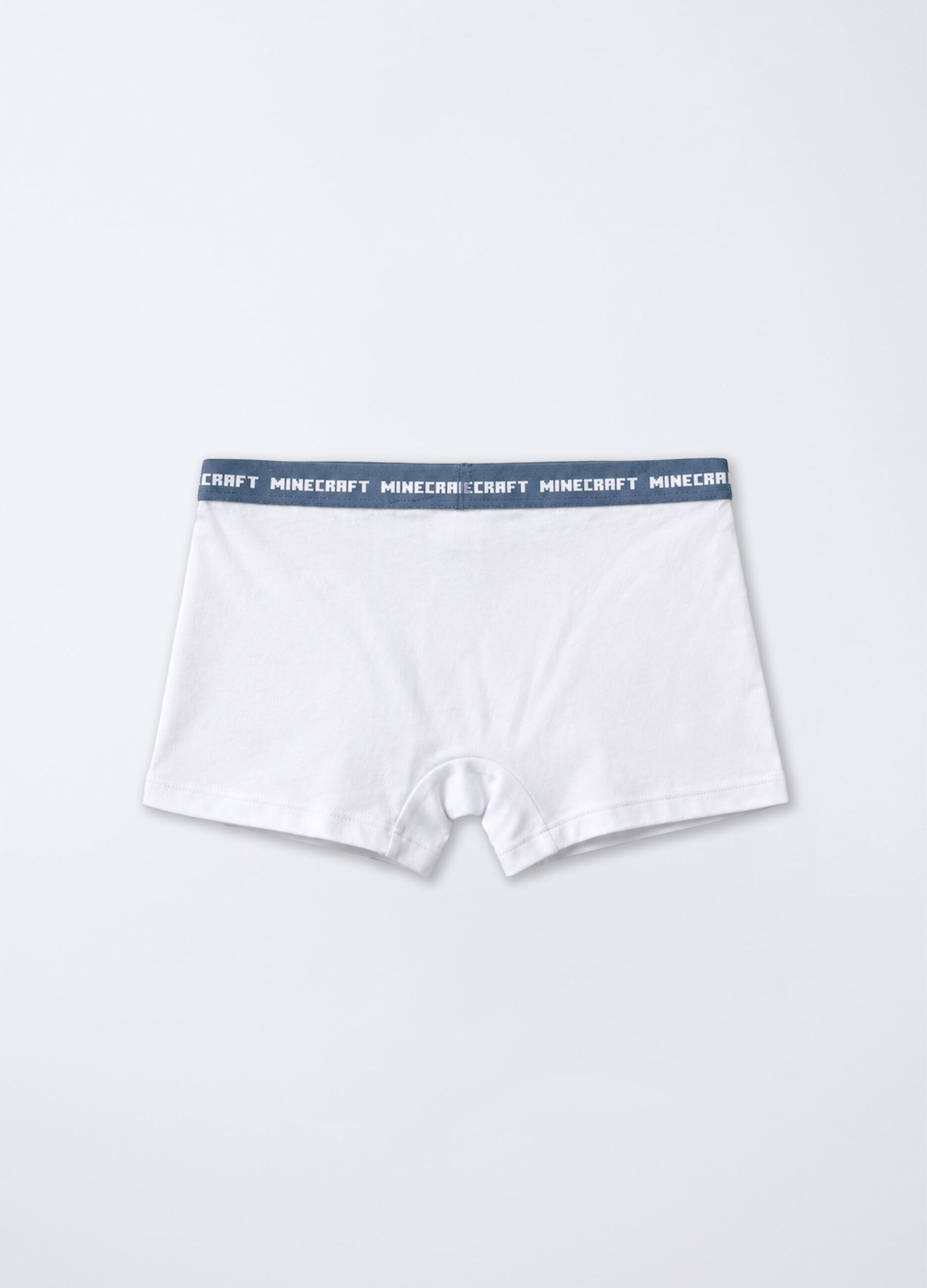 Pack 3 boxer Minecraft in jersey di cotone stretch bambino_3