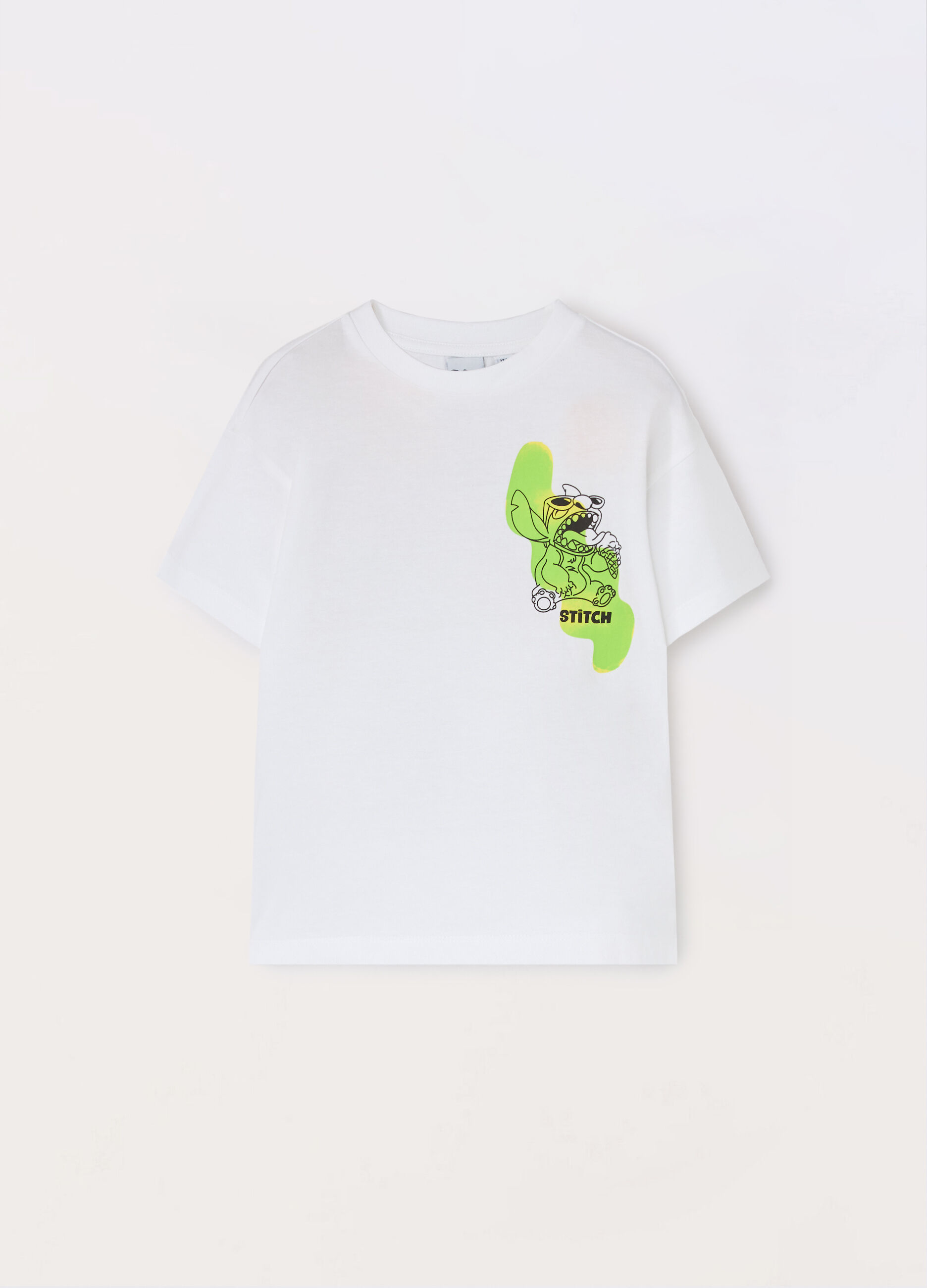 T-shirt in jersey di puro cotone bambino_0