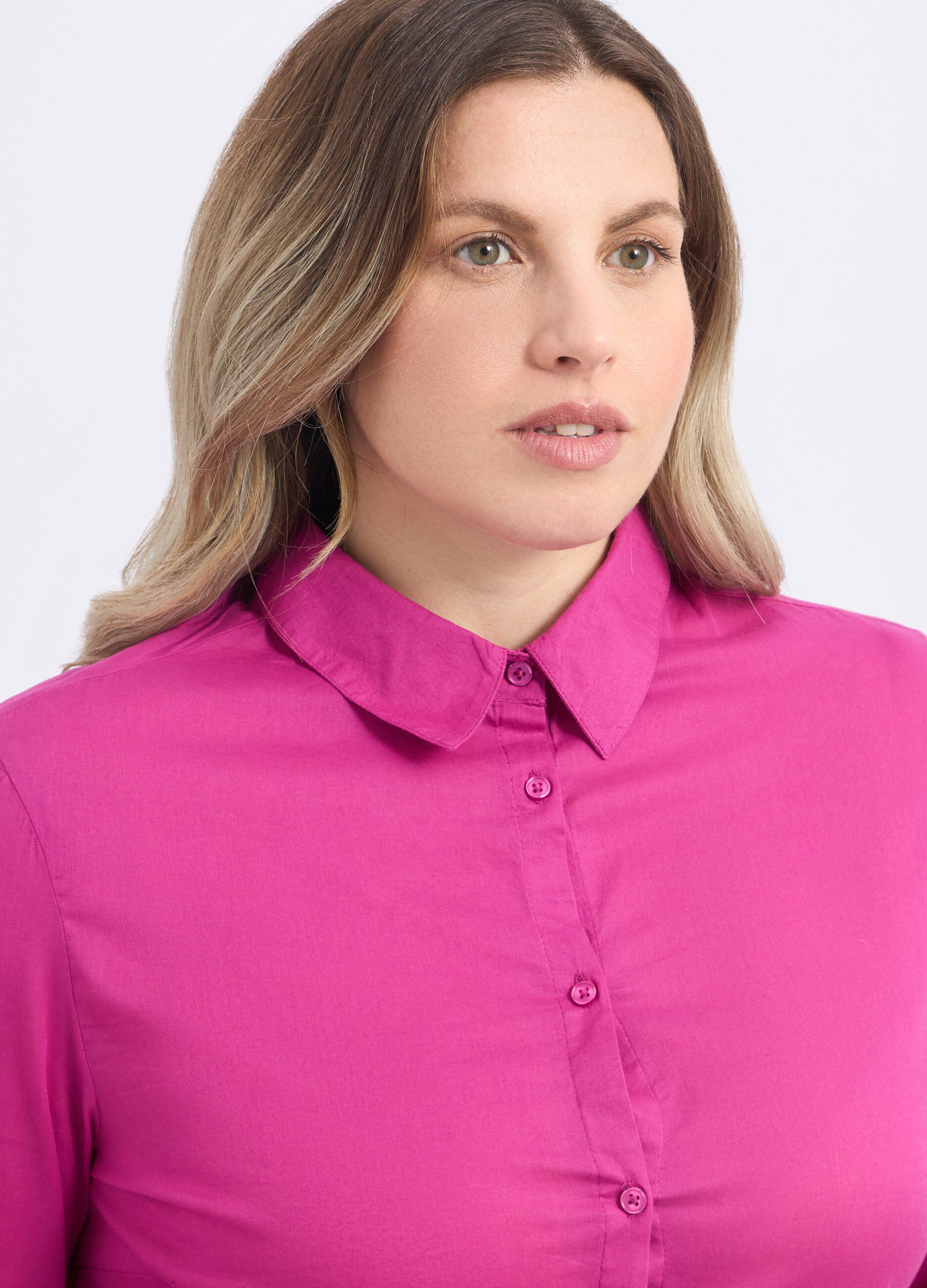 Camicia in puro cotone donna curvy_2