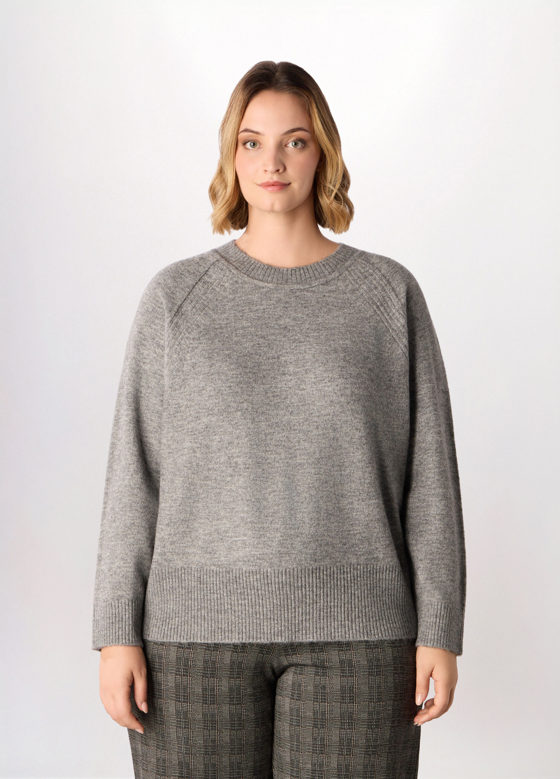 Tricot misto lana donna curvy_0