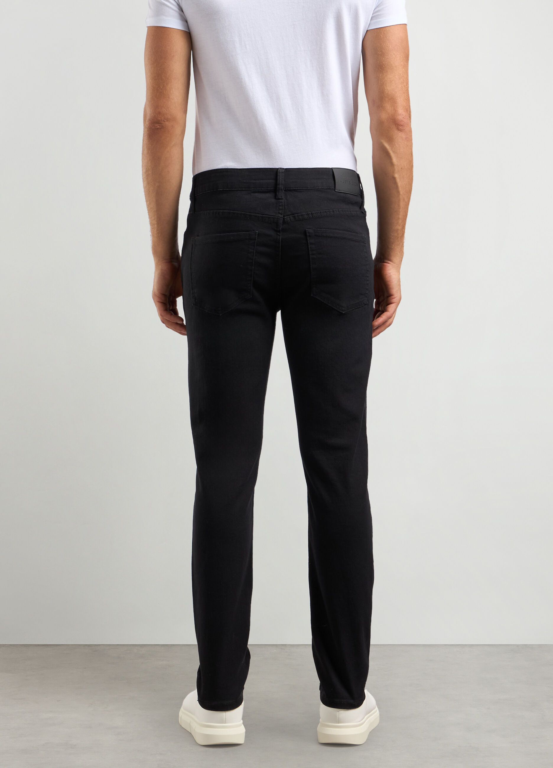 Jeans skinny fit in cotone stretch uomo_1