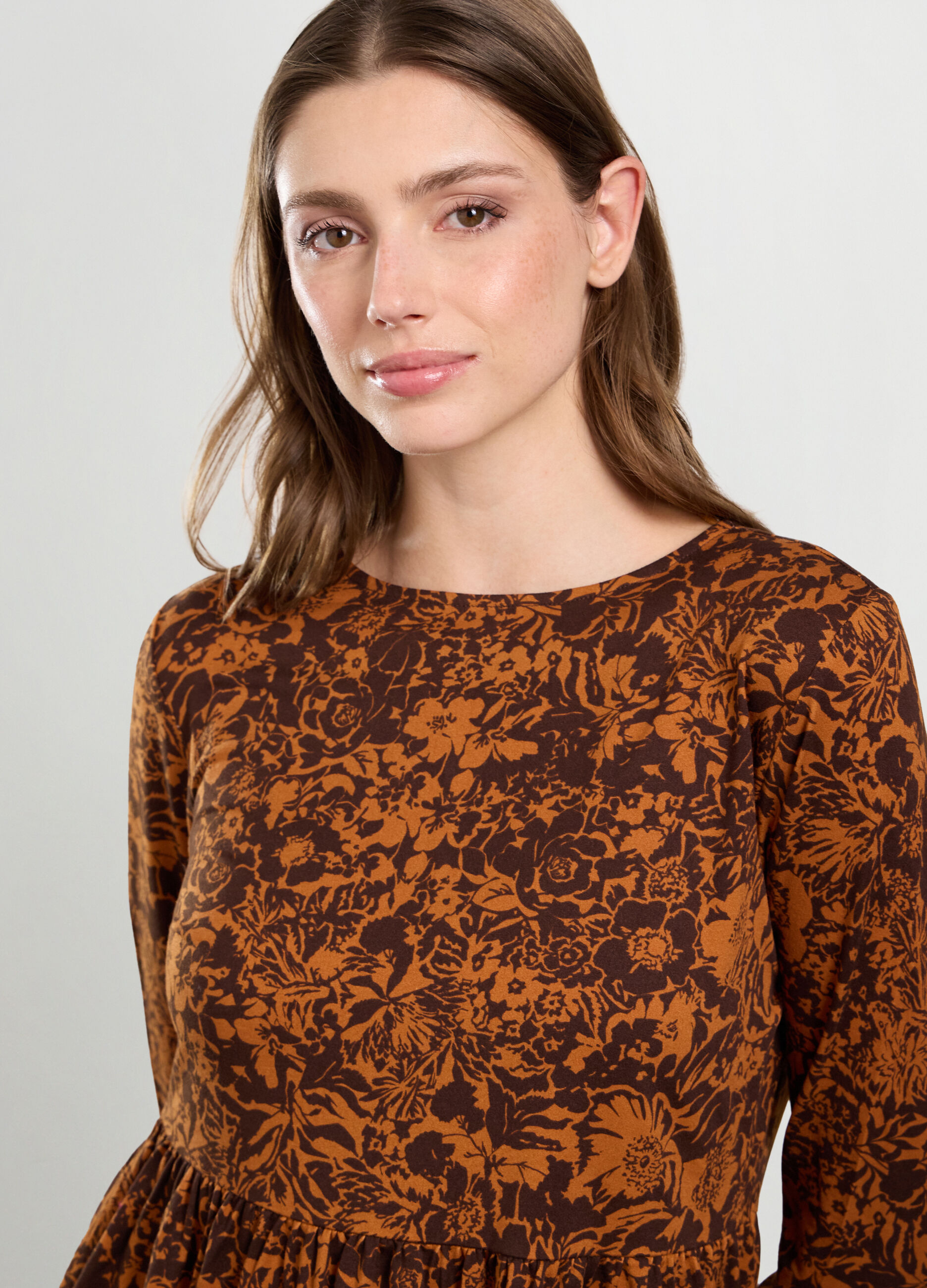 T-shirt in jersey con stampa donna_2