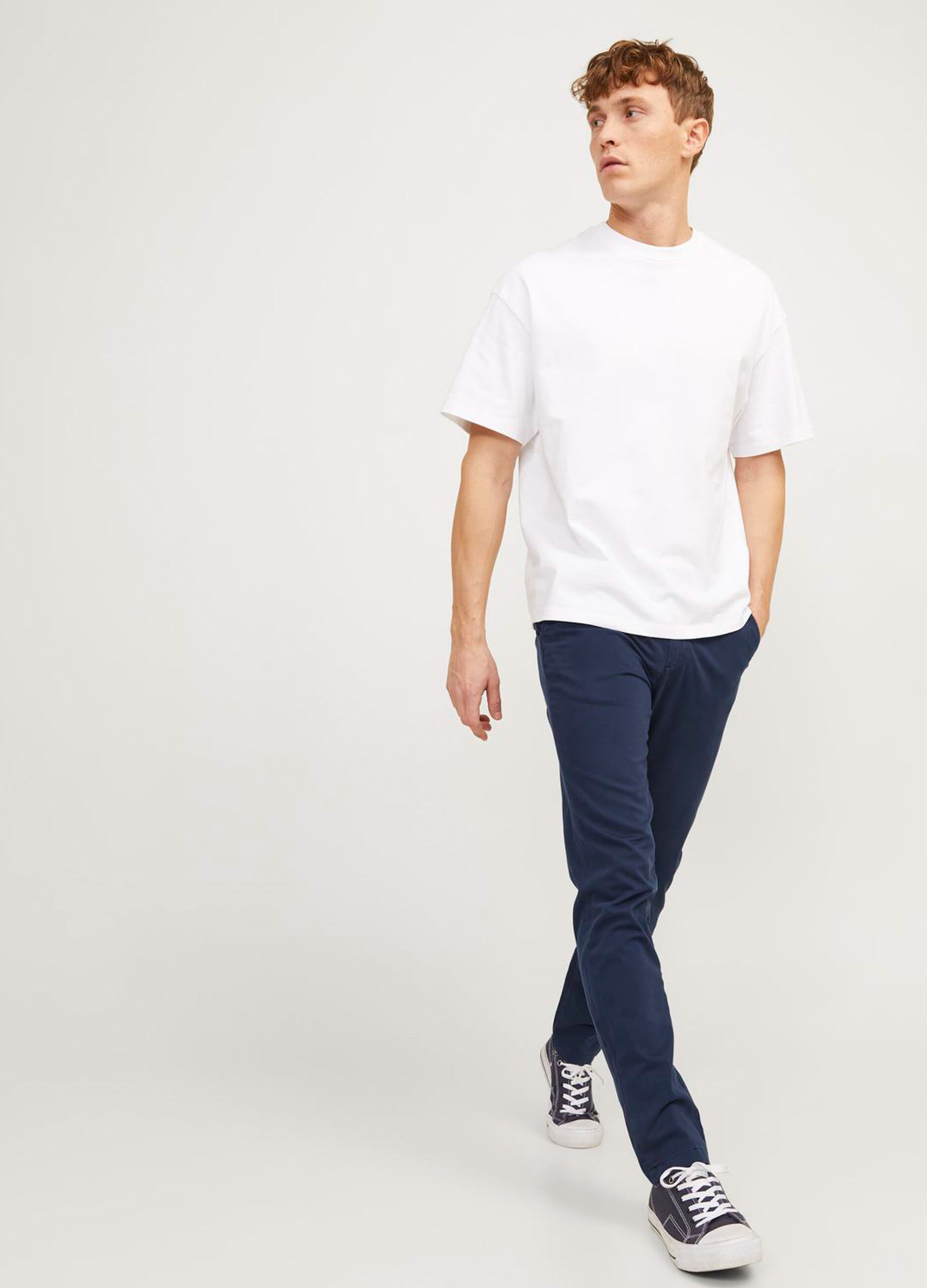 Pantaloni chino regular fit uomo _3