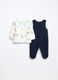 Set salopette + t-shirt neonato_1