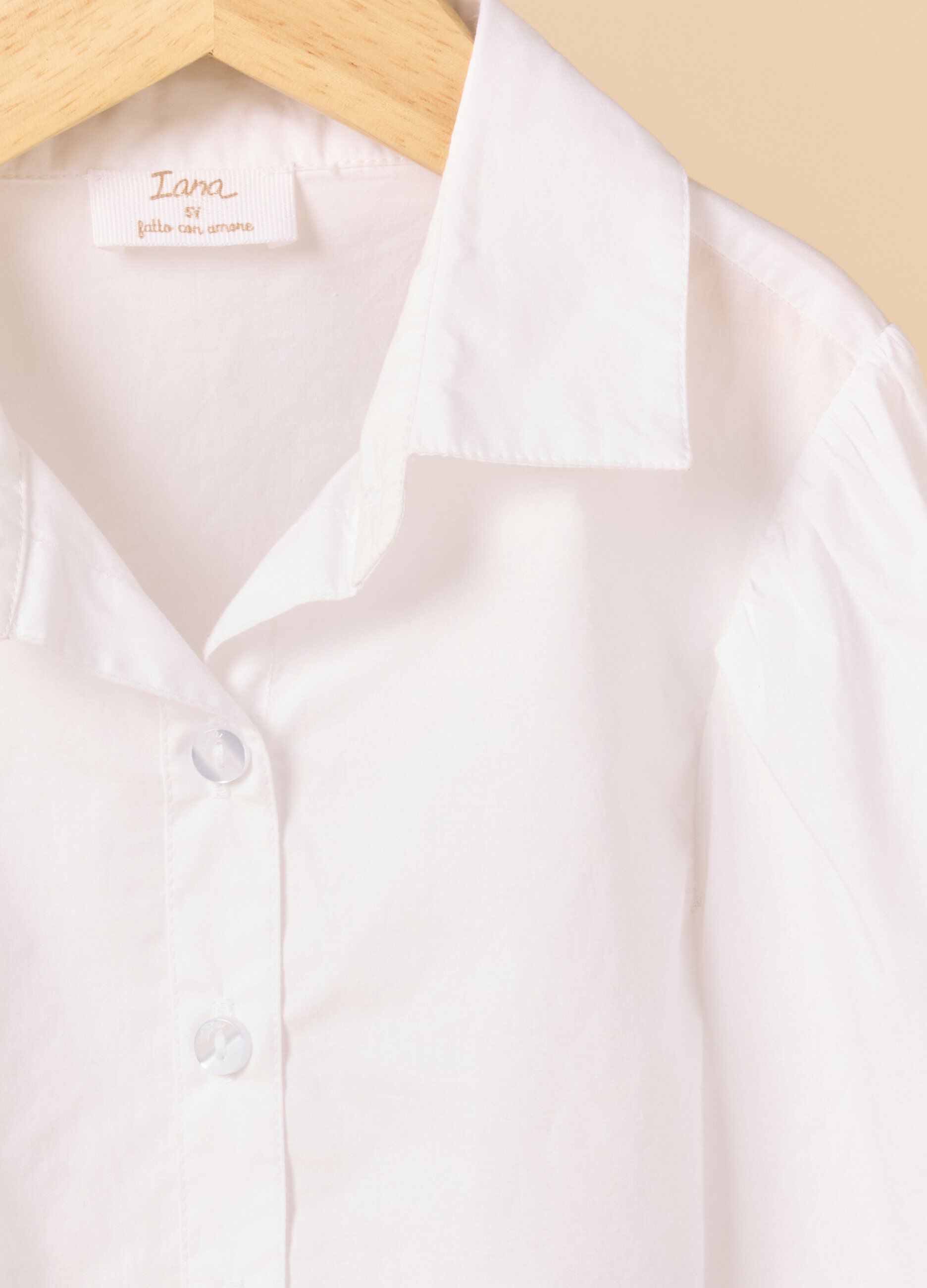 Camicia IANA in puro cotone bambina_1