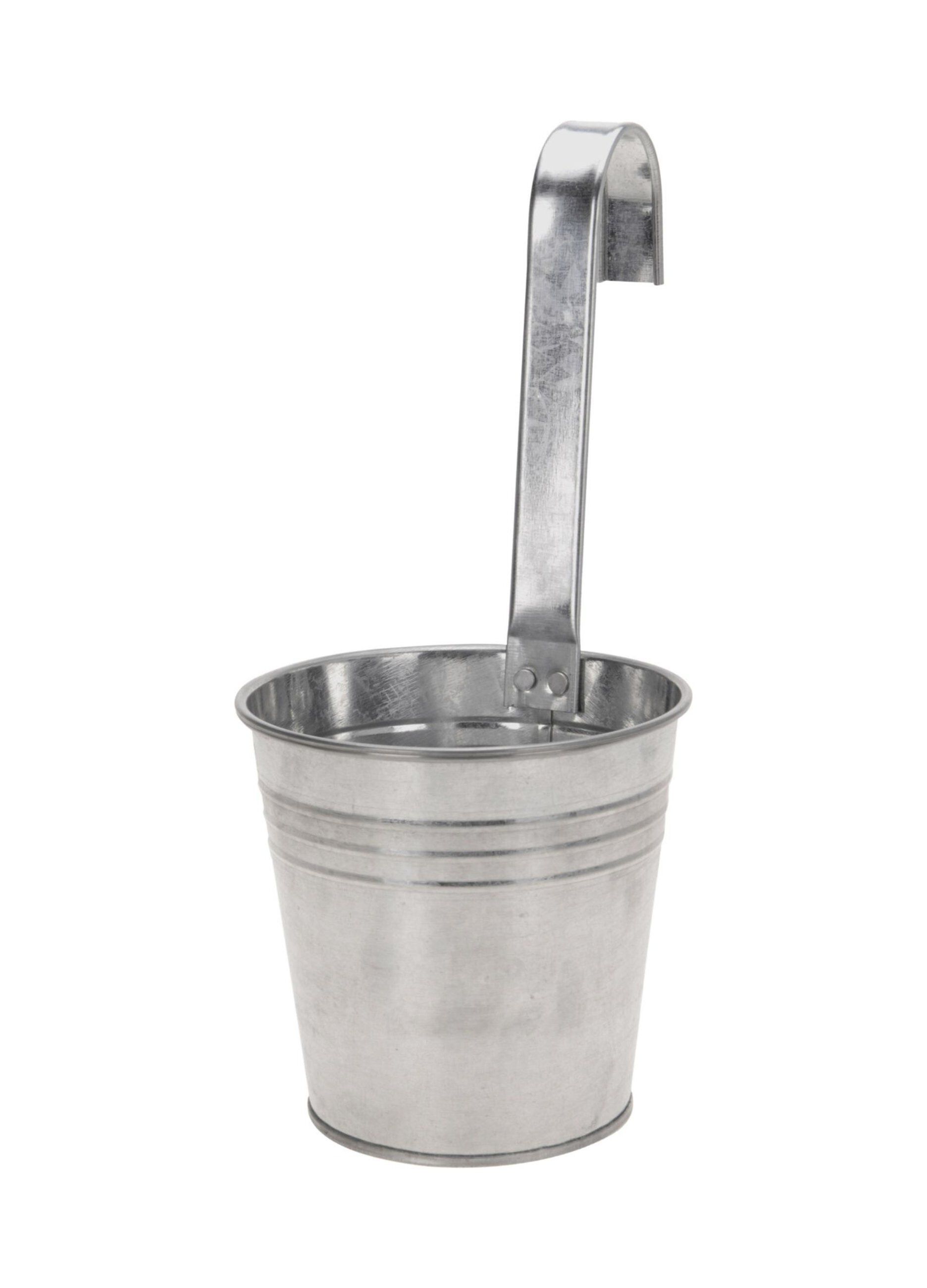 Vaso da giardino in zinco con gancio_0