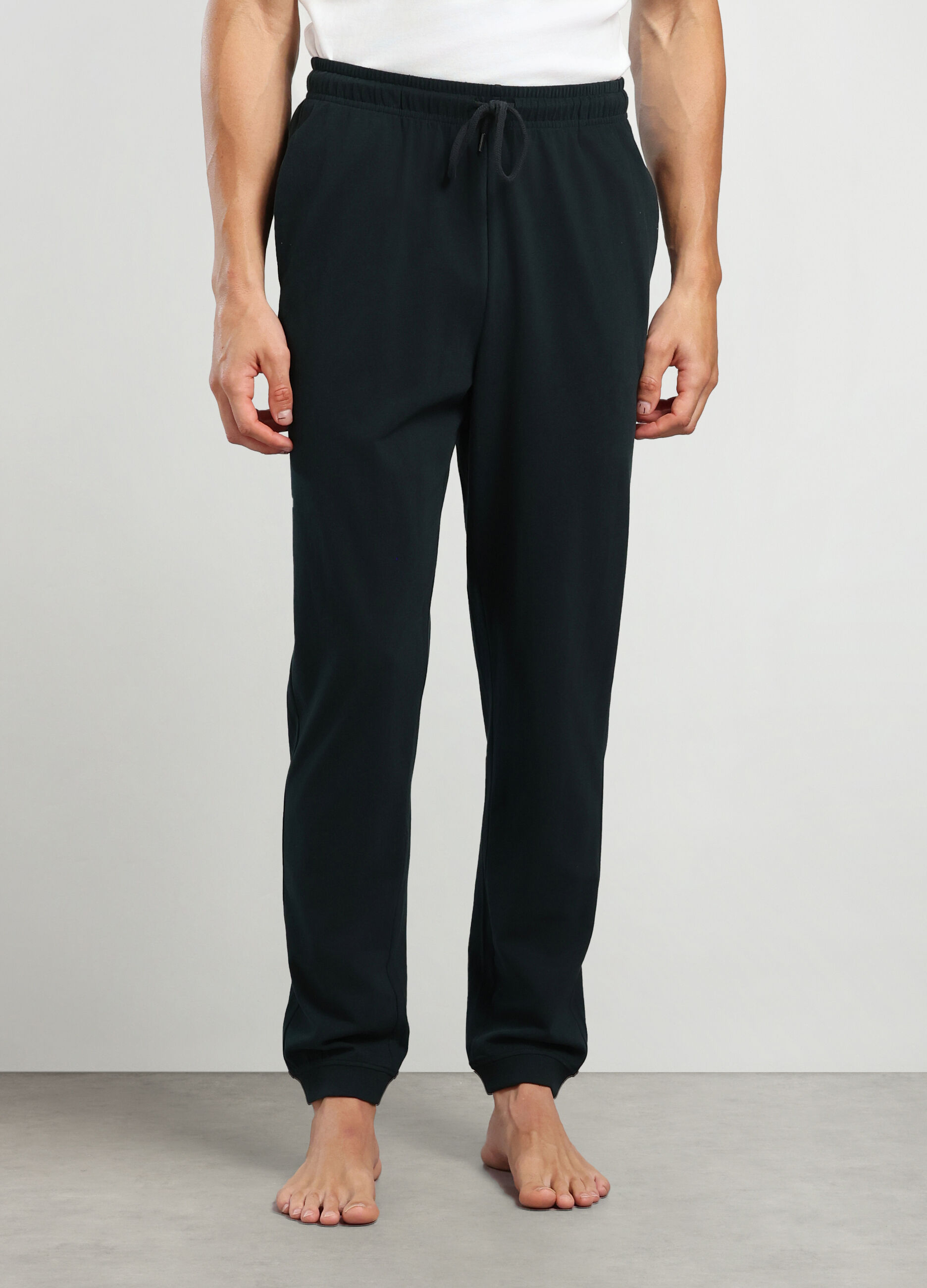Joggers in puro cotone uomo_0