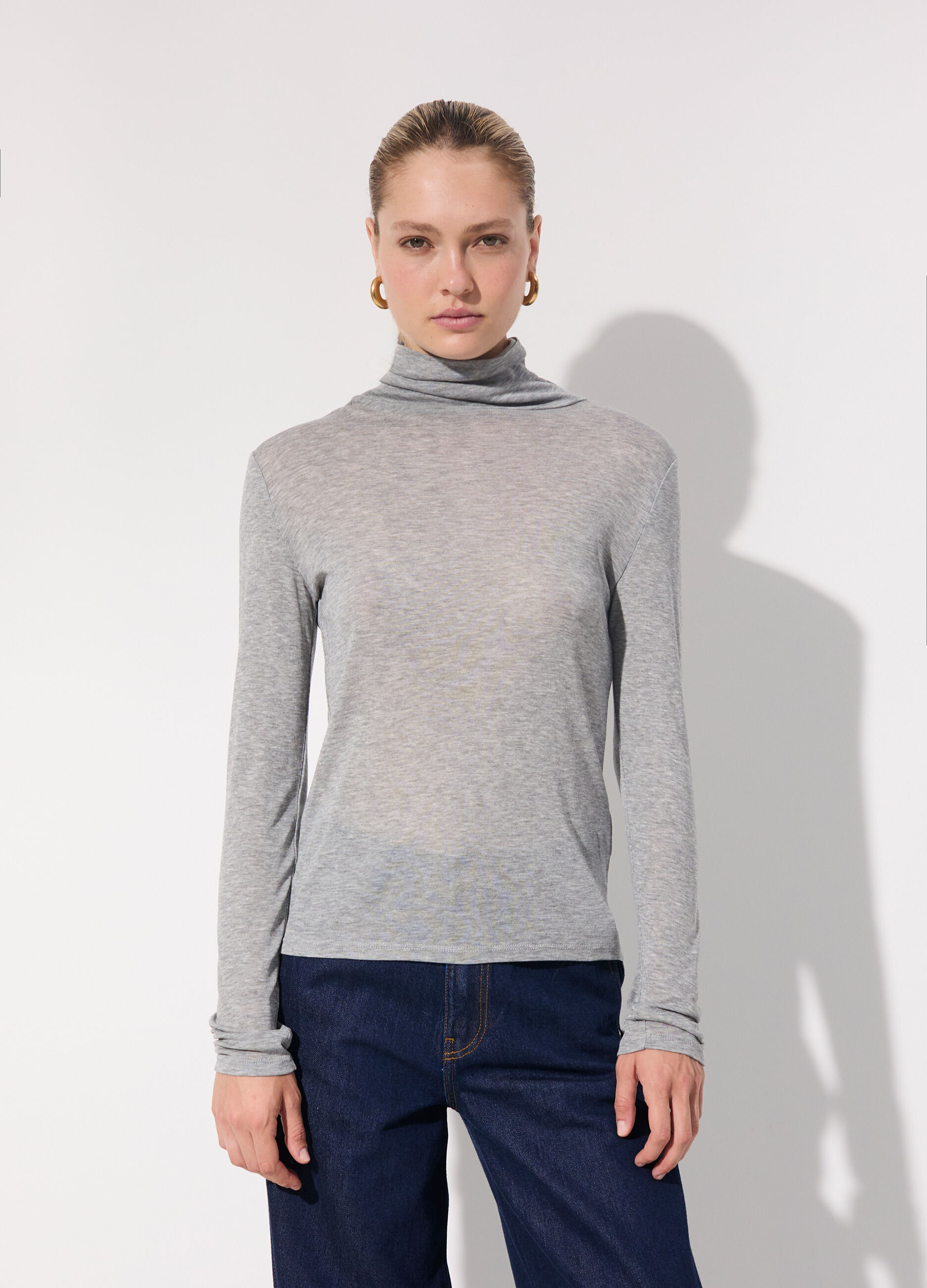 Dolcevita in misto lana donna_1