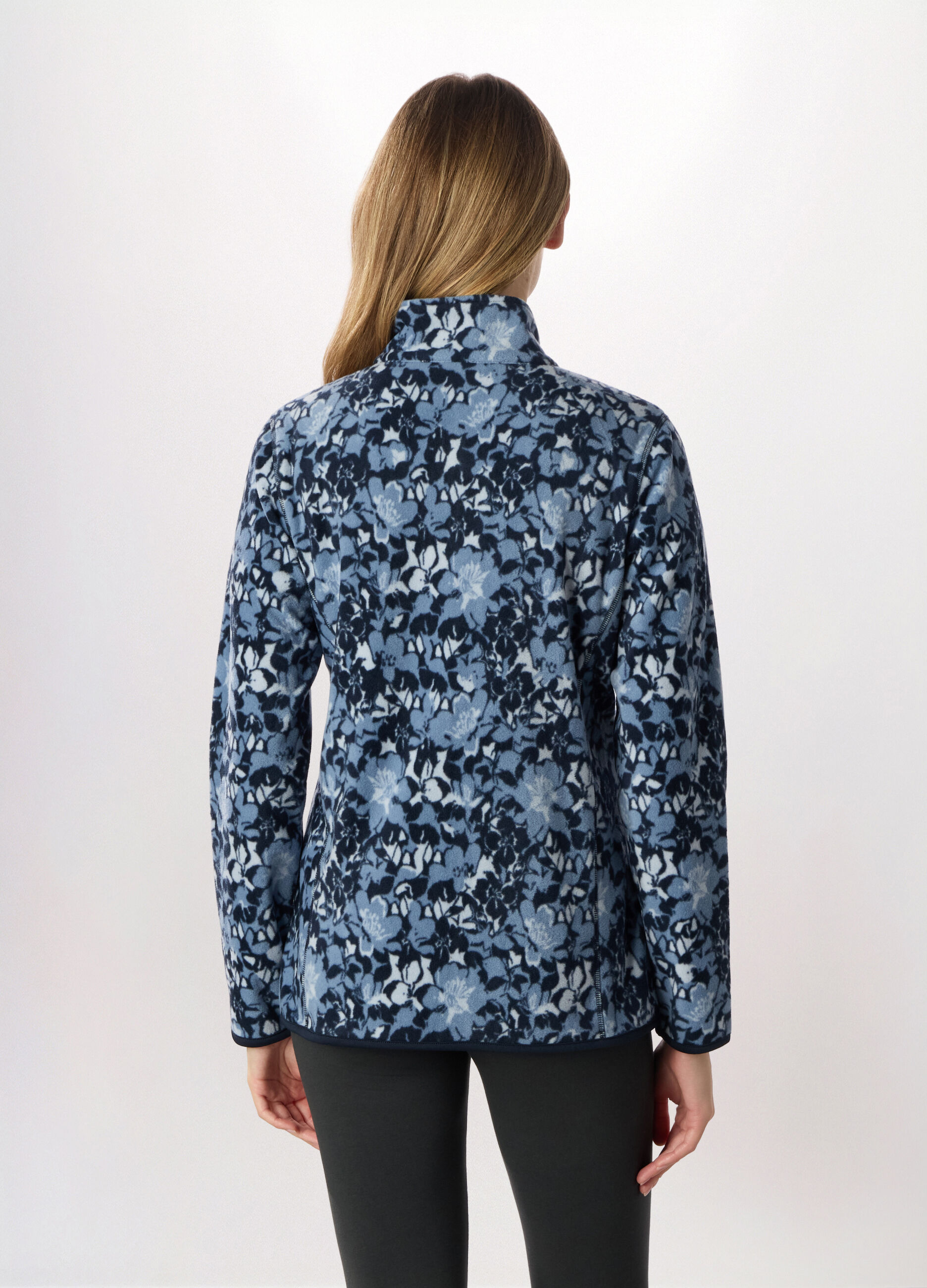 Felpa full zip in pile donna Holistic fitness_1