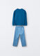 Set pigiama in interlock di puro cotone bambino_1