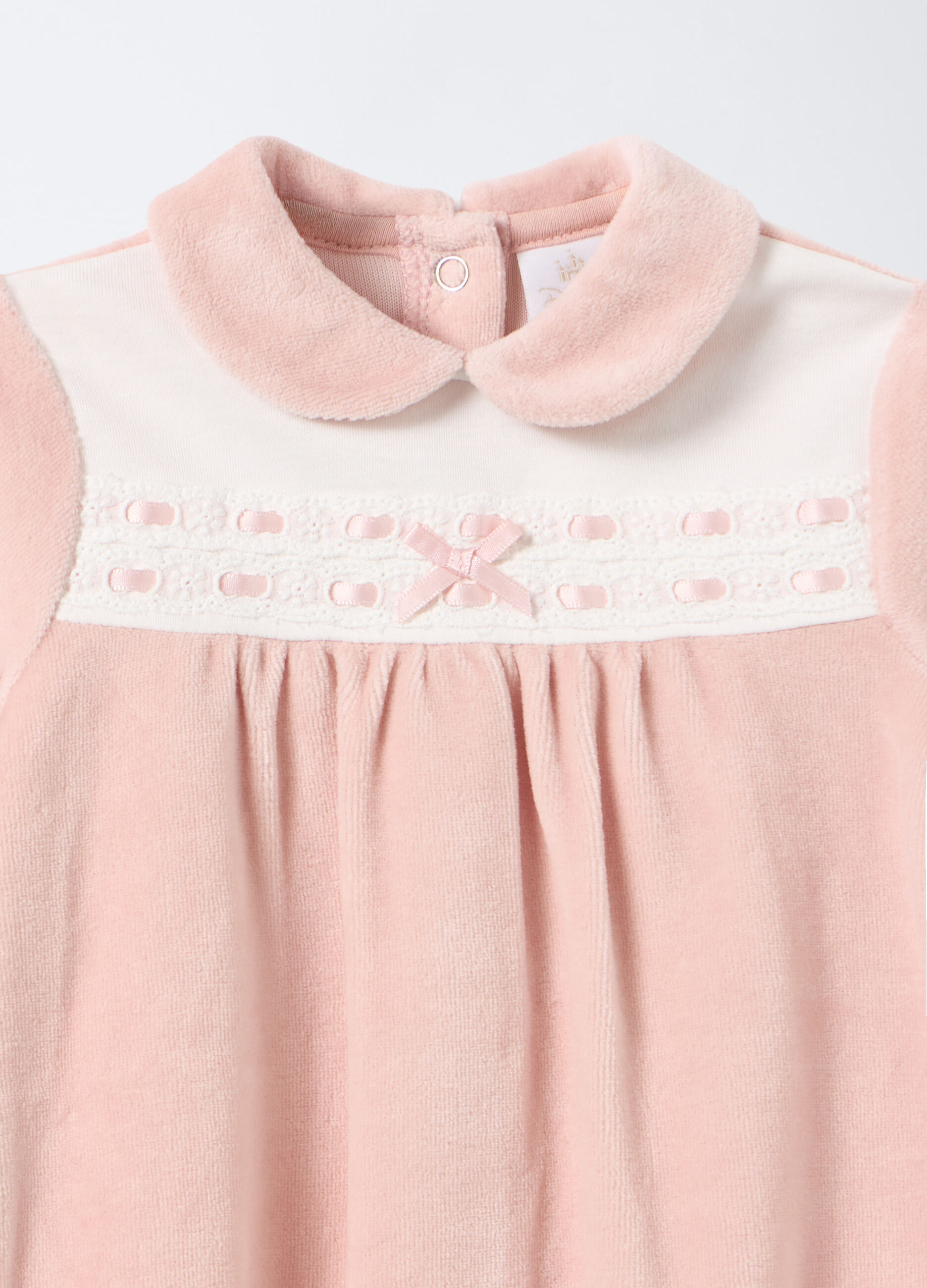 Tutina Disney velour misto cotone neonata_2