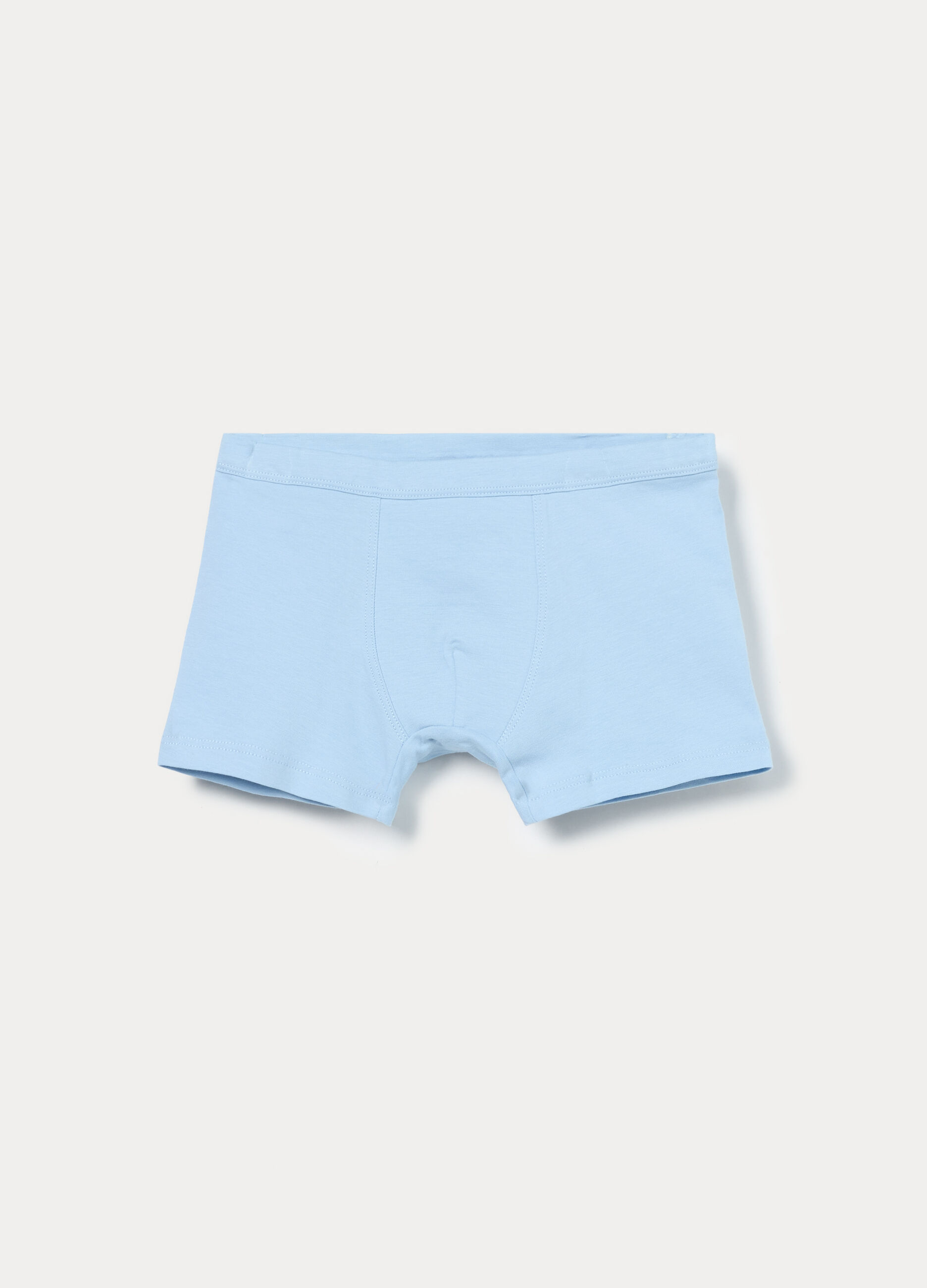 Boxer in jersey di cotone stretch bambino_0
