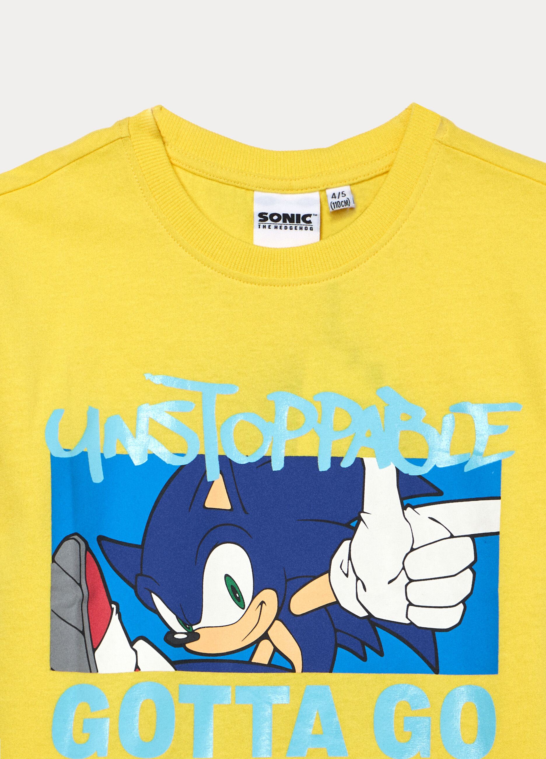 T-shirt girocollo Sonic bambino_2