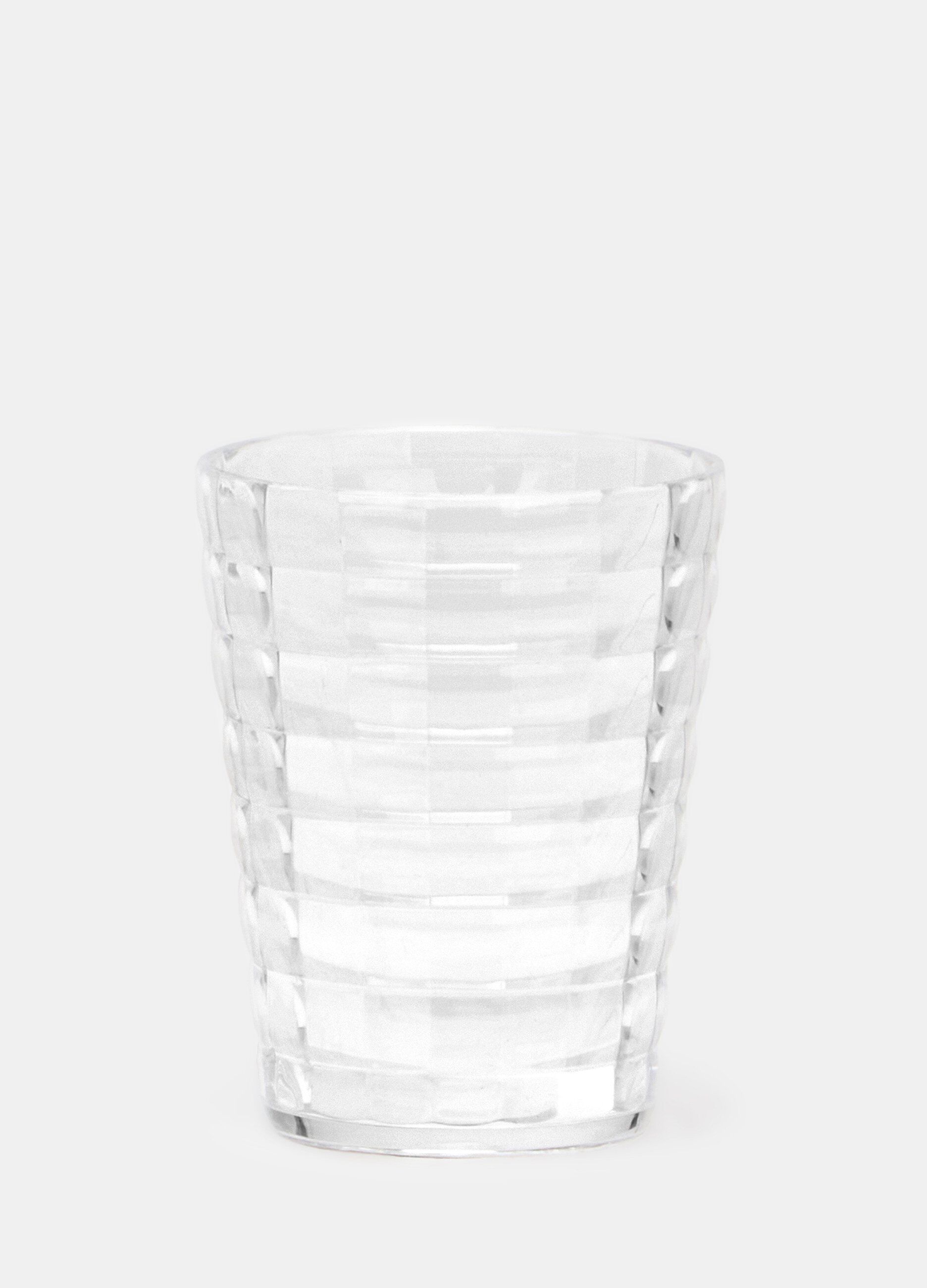 Porta spazzolino in plastica lavorata_0