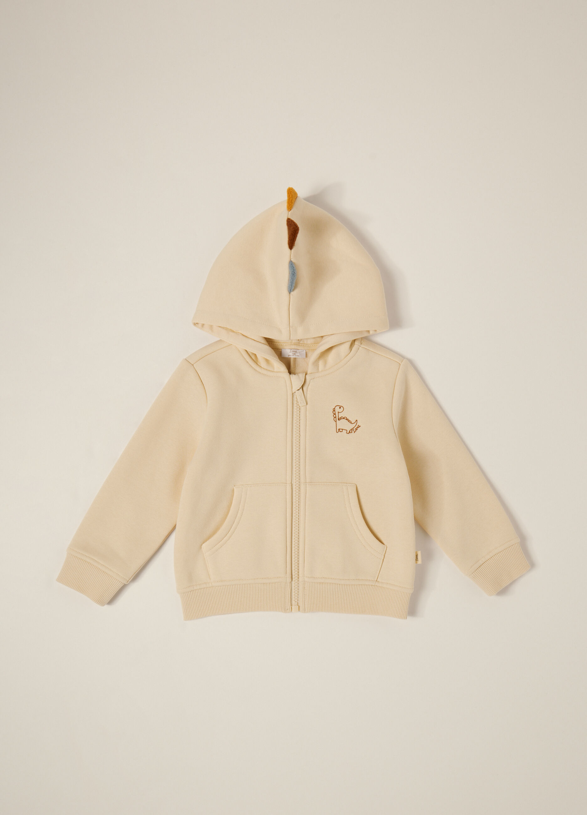 Felpa in cotone stretch IANA neonato_0