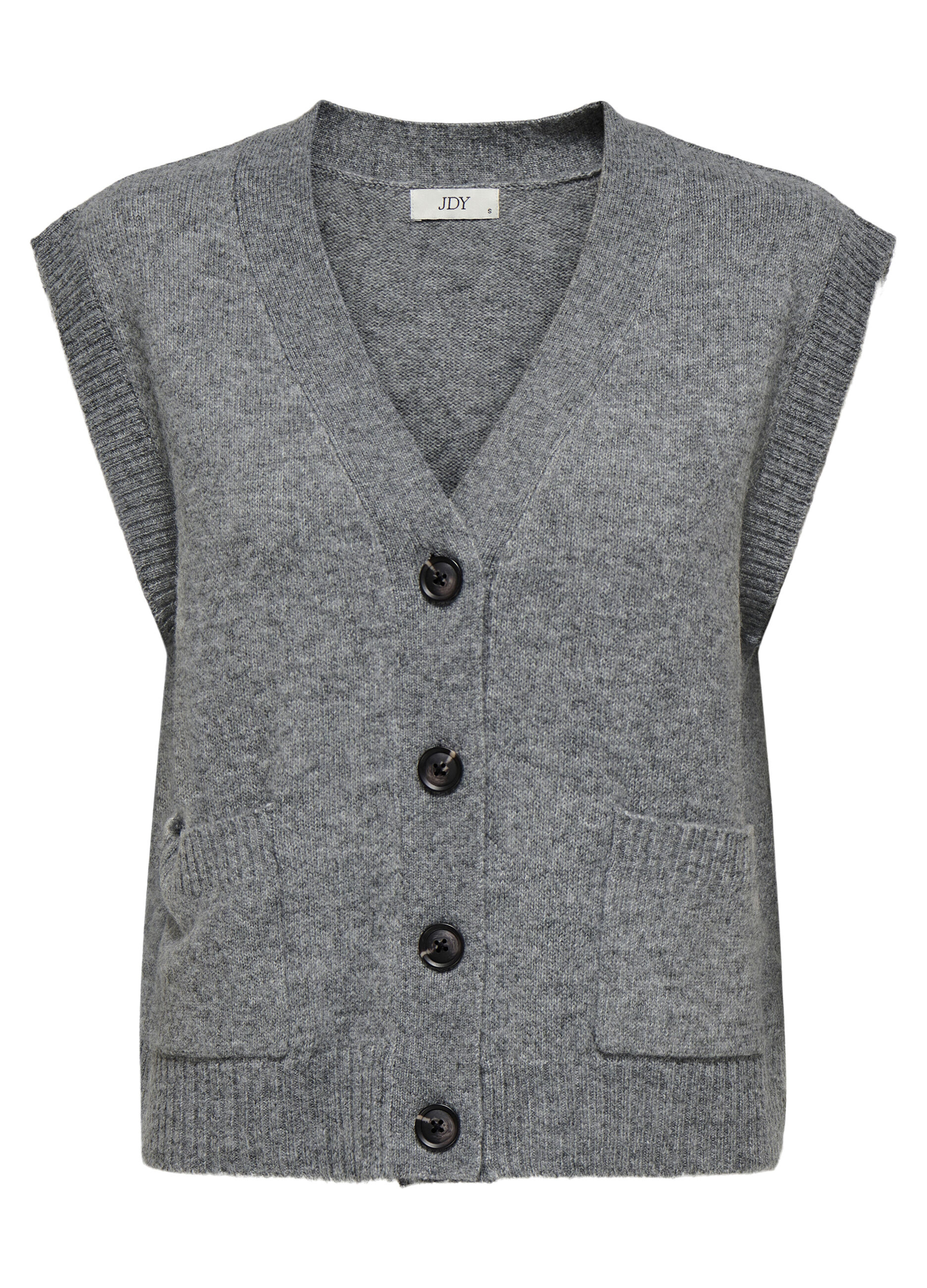 Cardigan in maglia con scollo a V_4