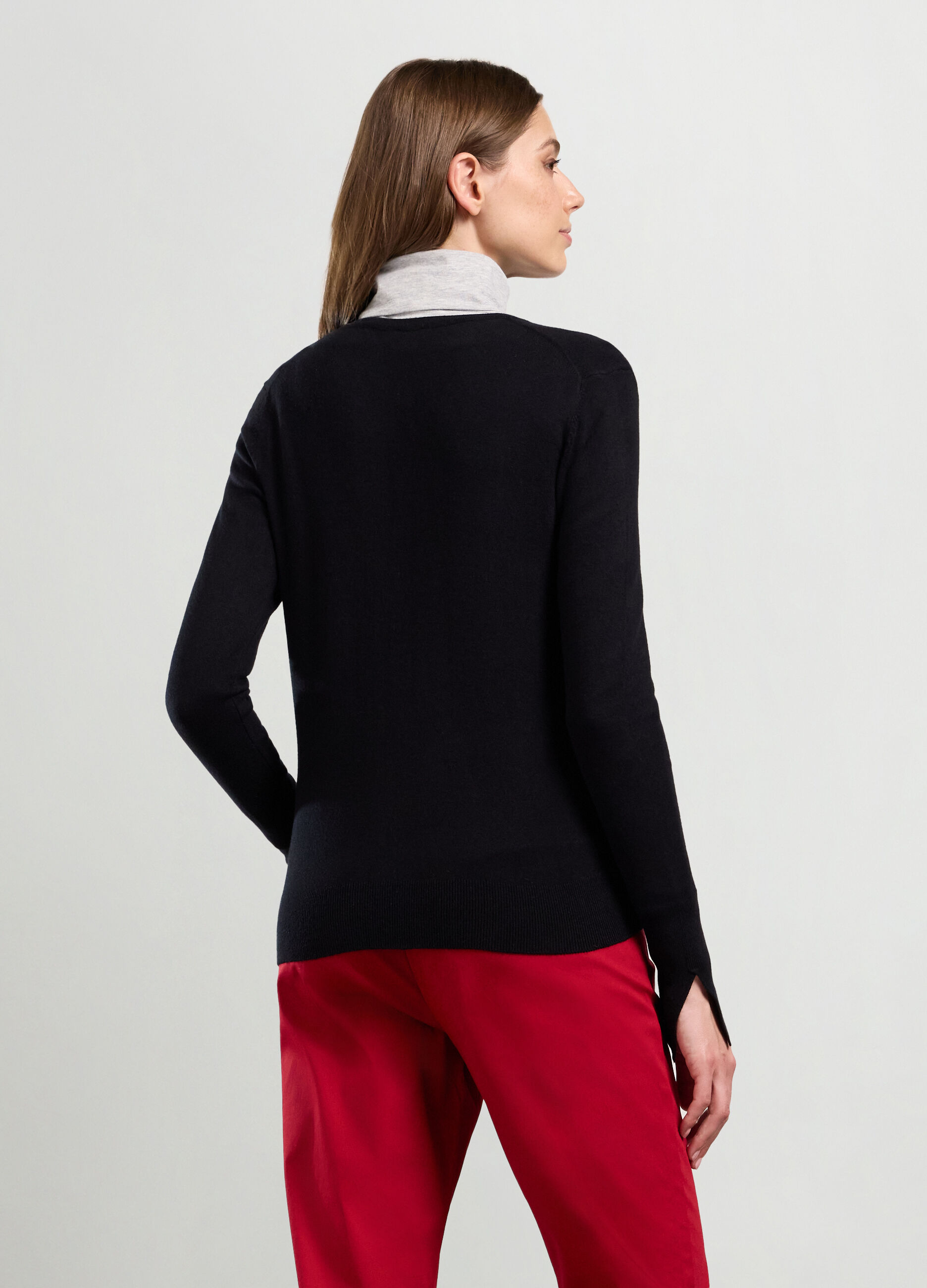 Cardigan misto viscosa donna_1