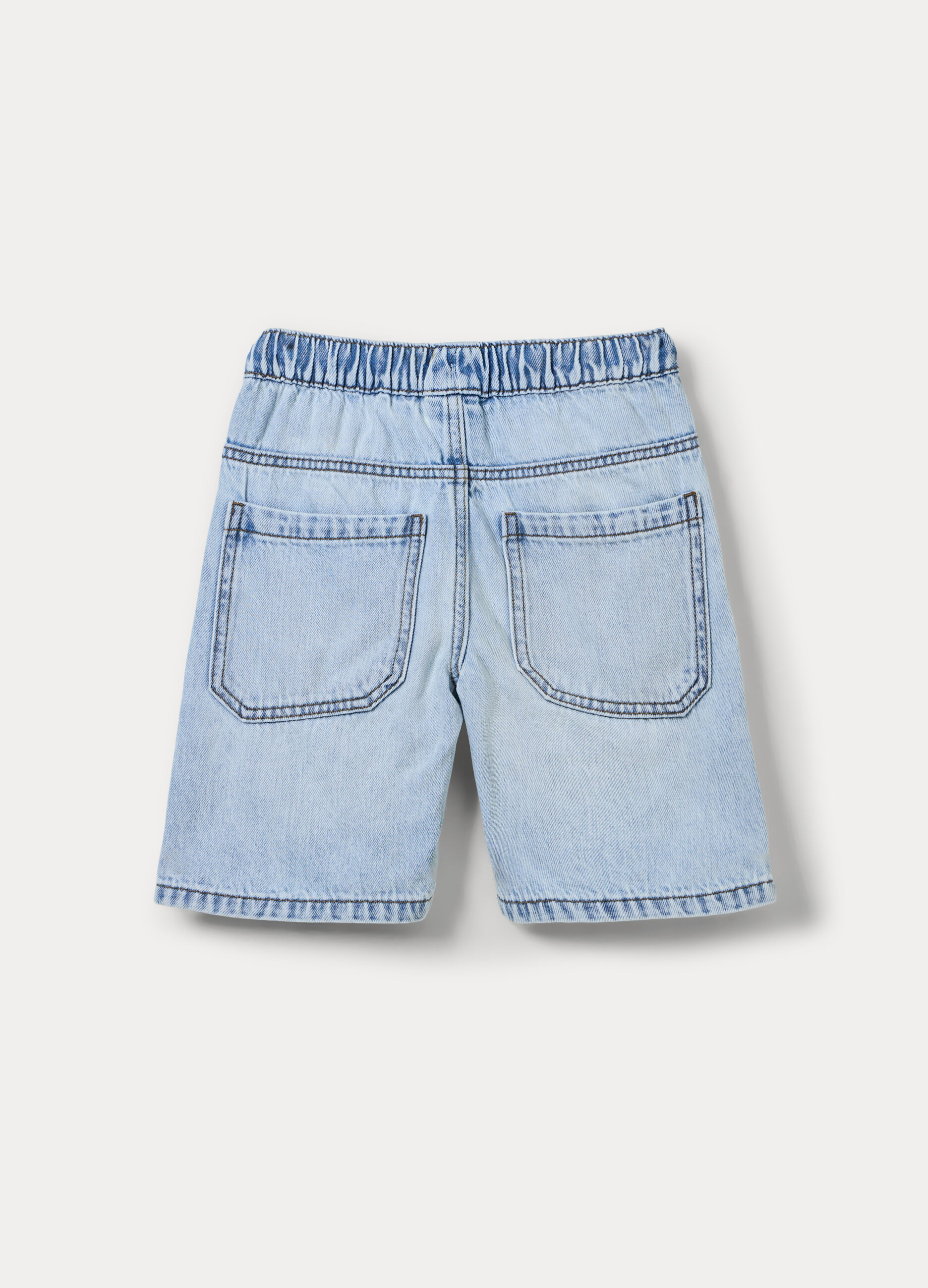 Shorts in denim misto cotone bambino_1
