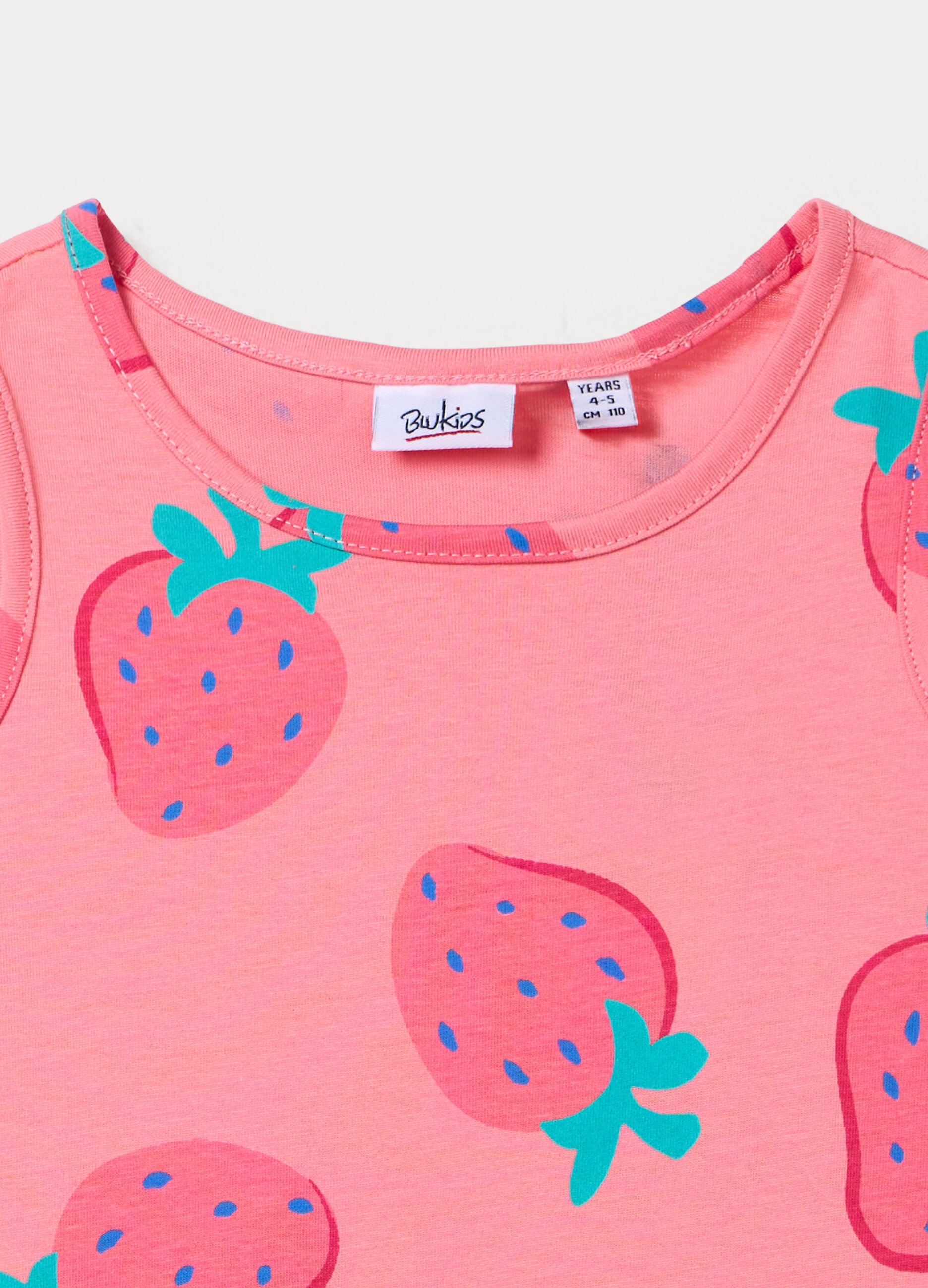 Vestito in jersey di puro cotone bambina_2