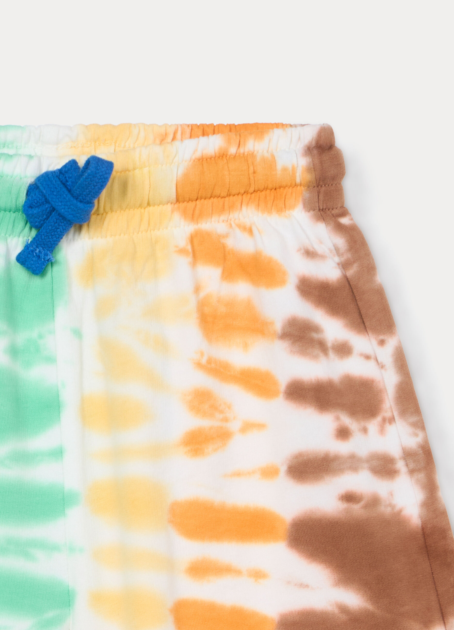 Shorts in french terry di puro cotone bambino_2