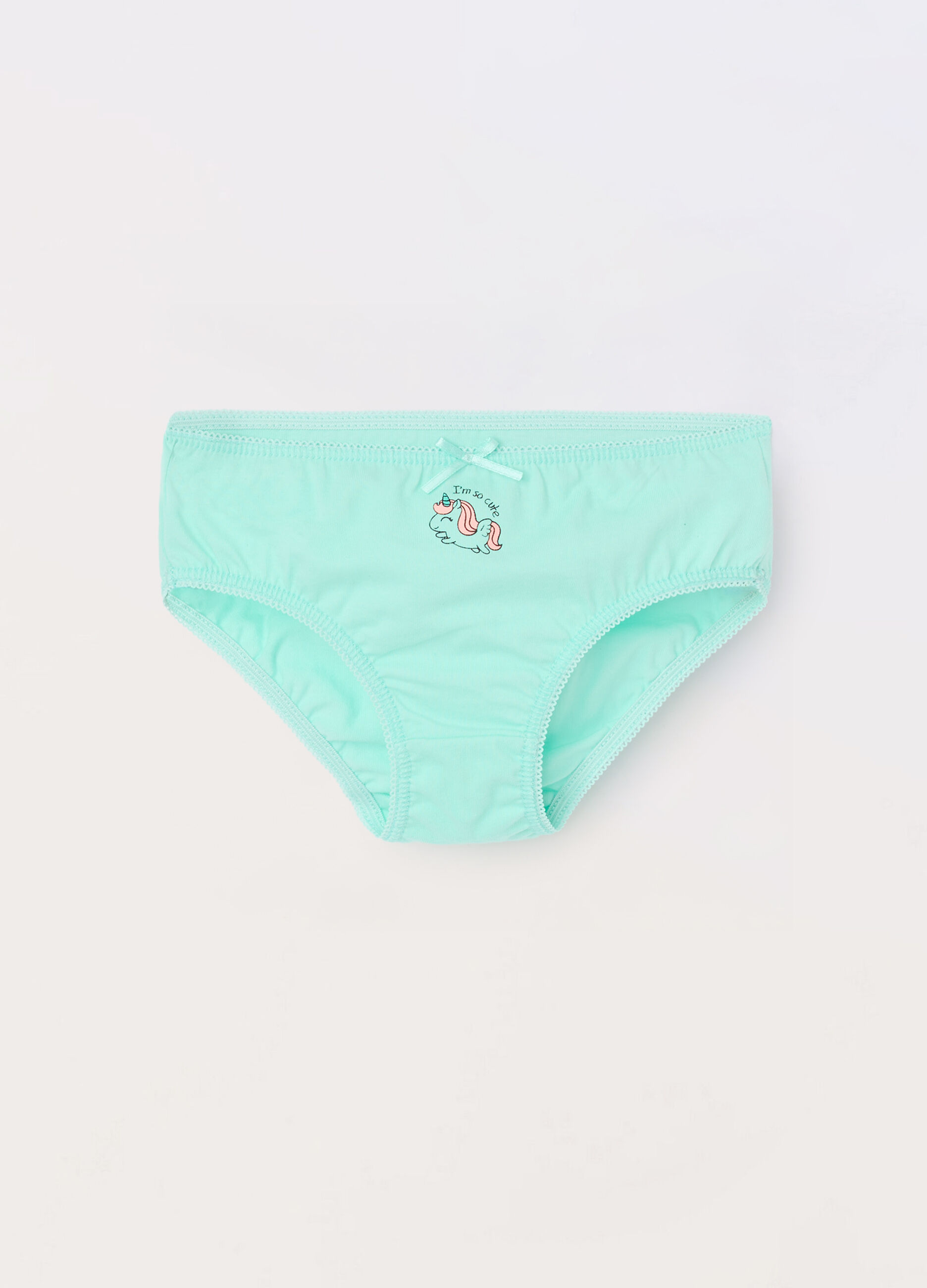 Pack 3 slip in jersey di puro cotone neonata_0