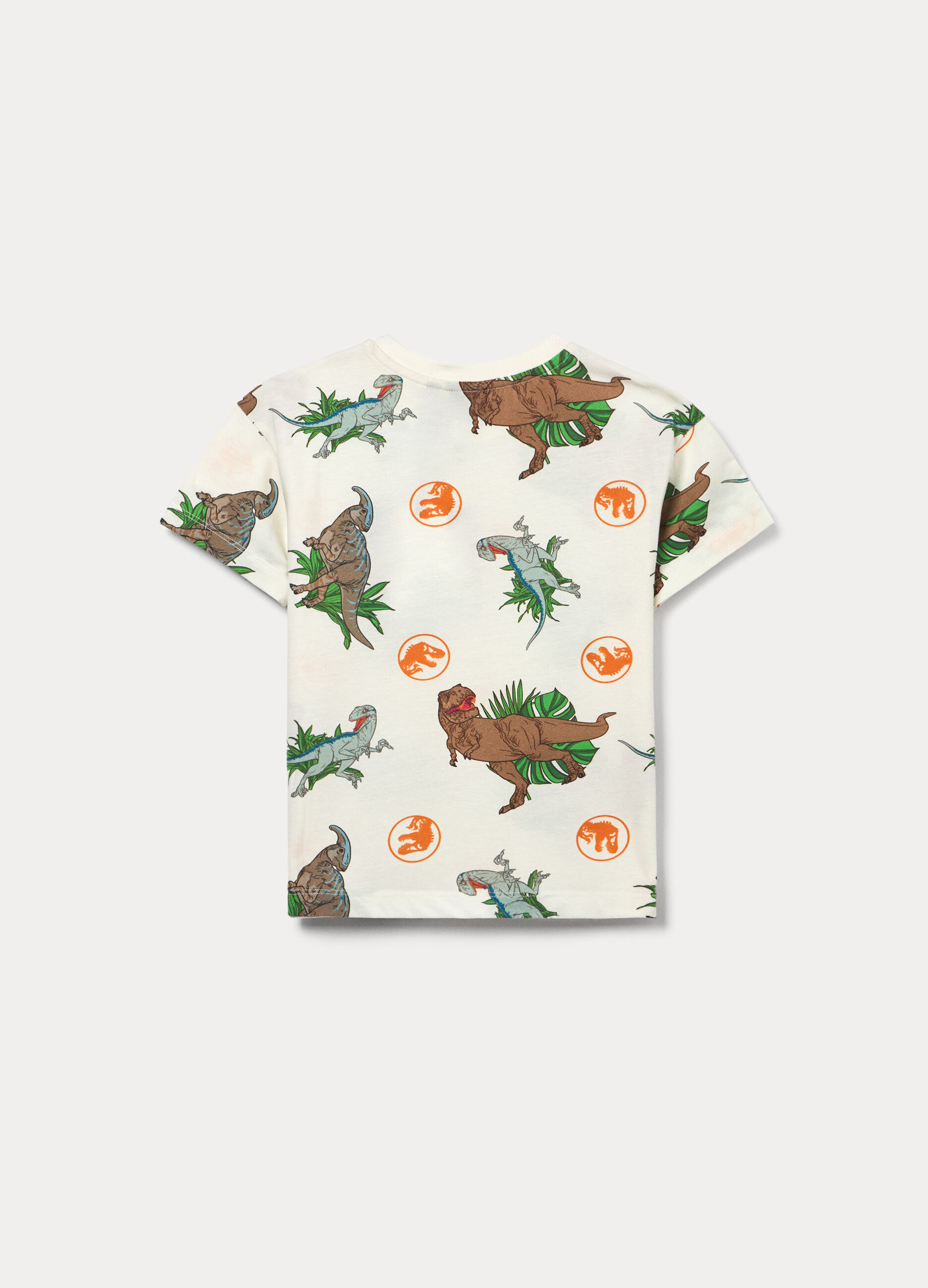 T-shirt girocollo Jurassic World bambino_1
