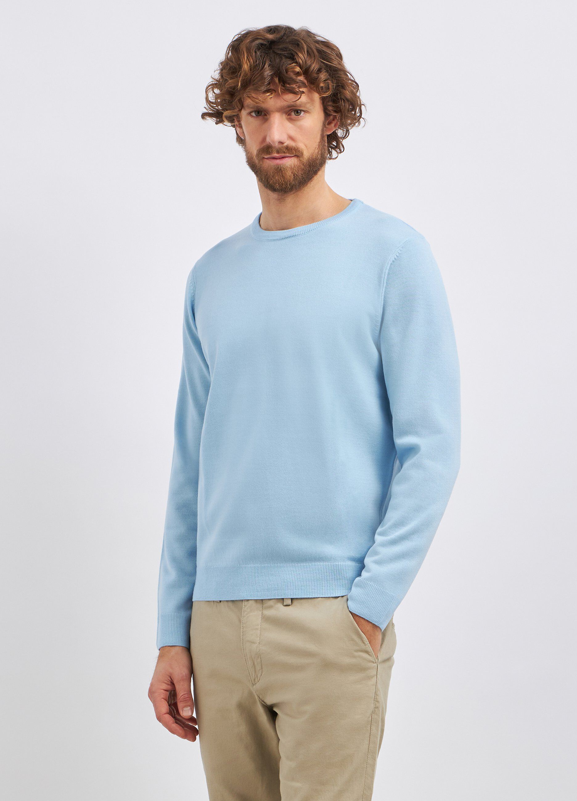 Girocollo tricot uomo_0