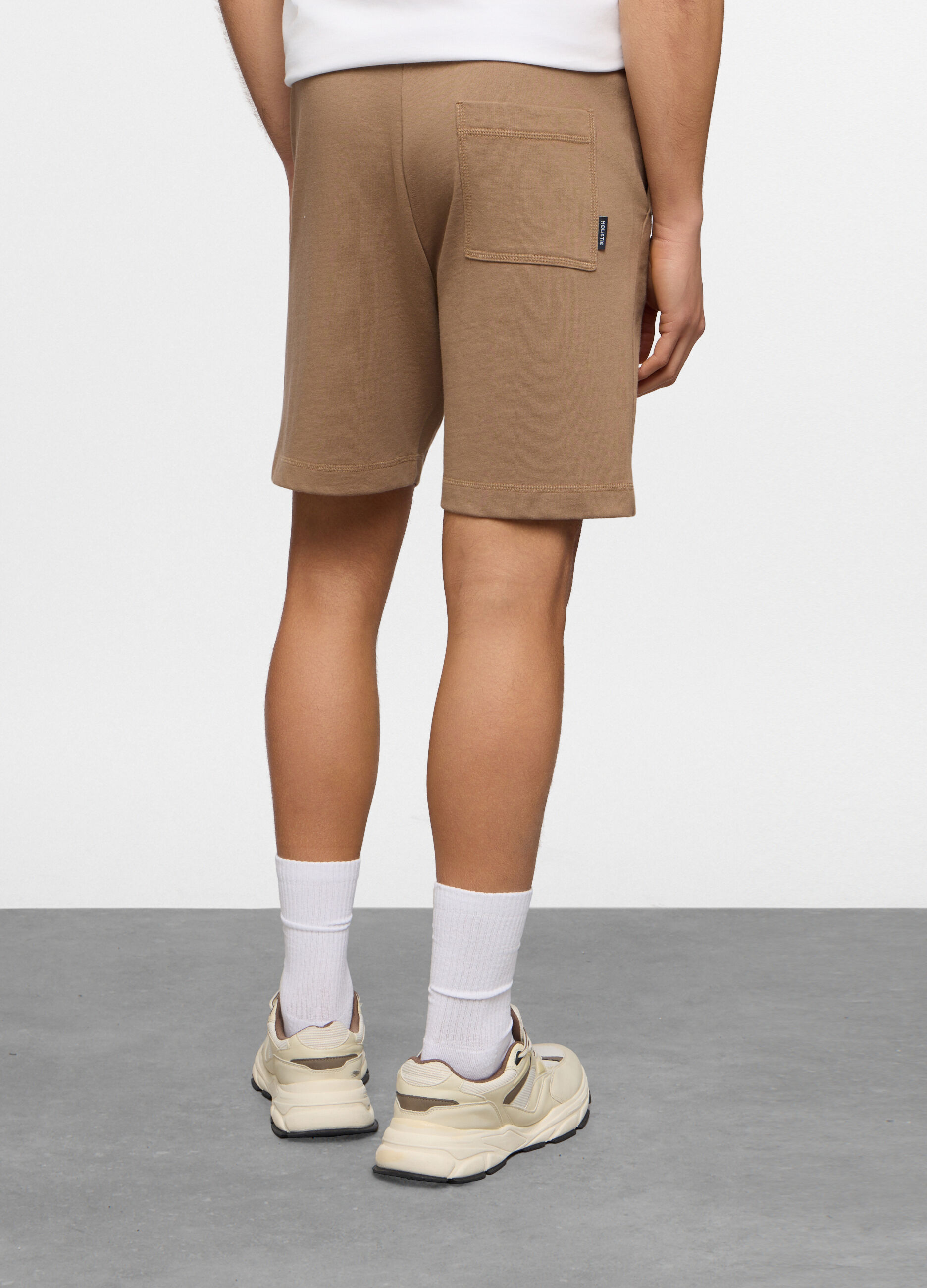 Pantaloncini in felpa di cotone uomo_1