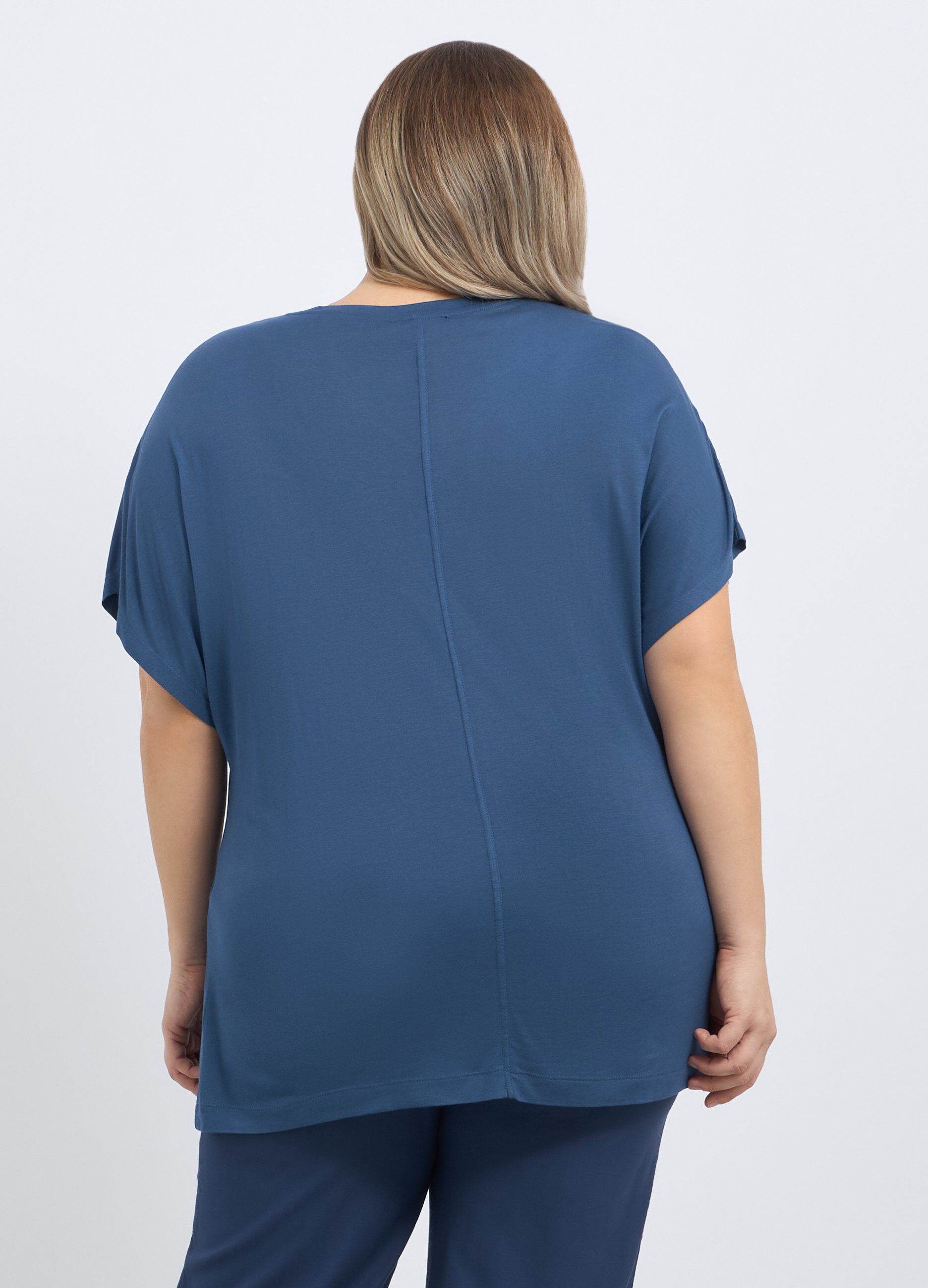 T-shirt in pura viscosa donna_1
