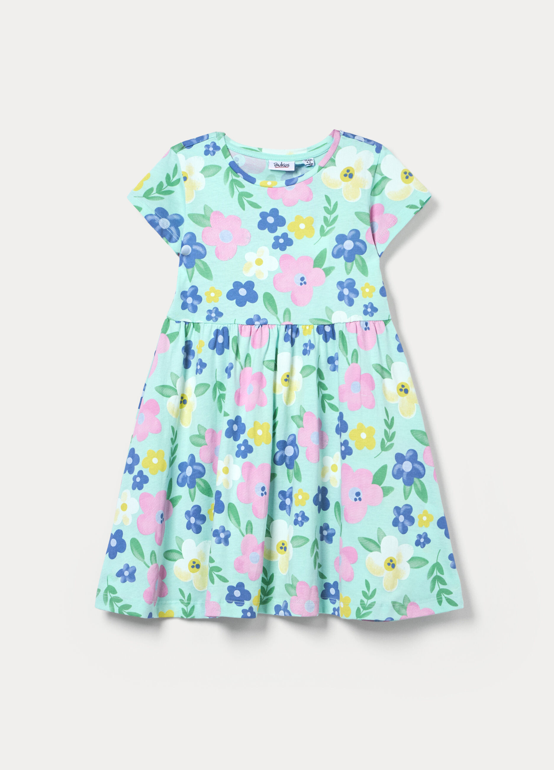 Vestito in jersey di puro cotone bambina_0